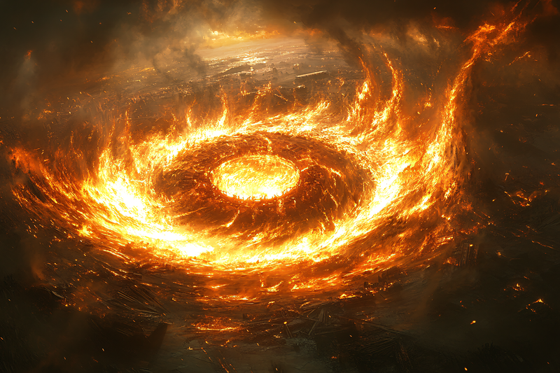 Fiery Vortex