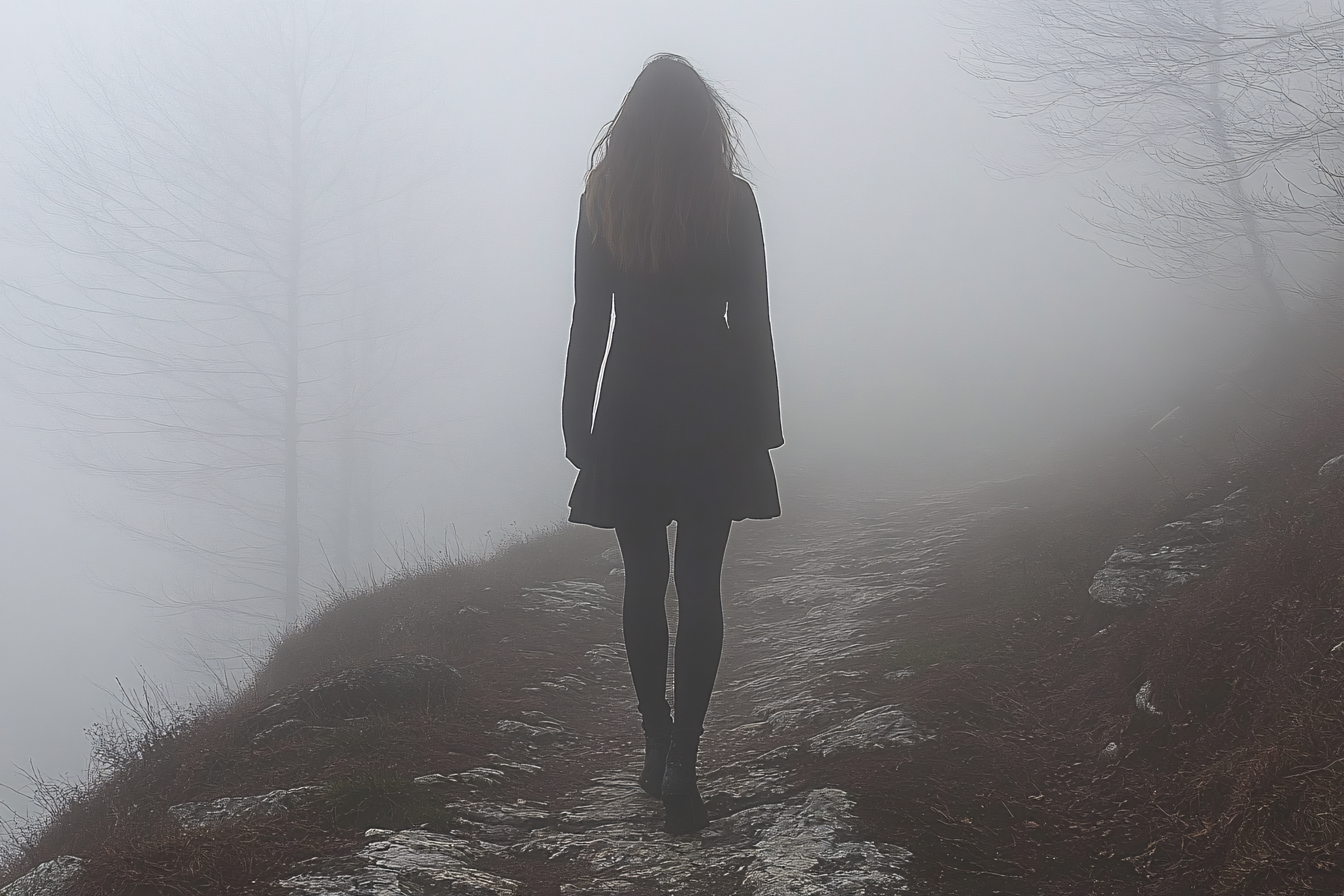 Figure in the Fog
