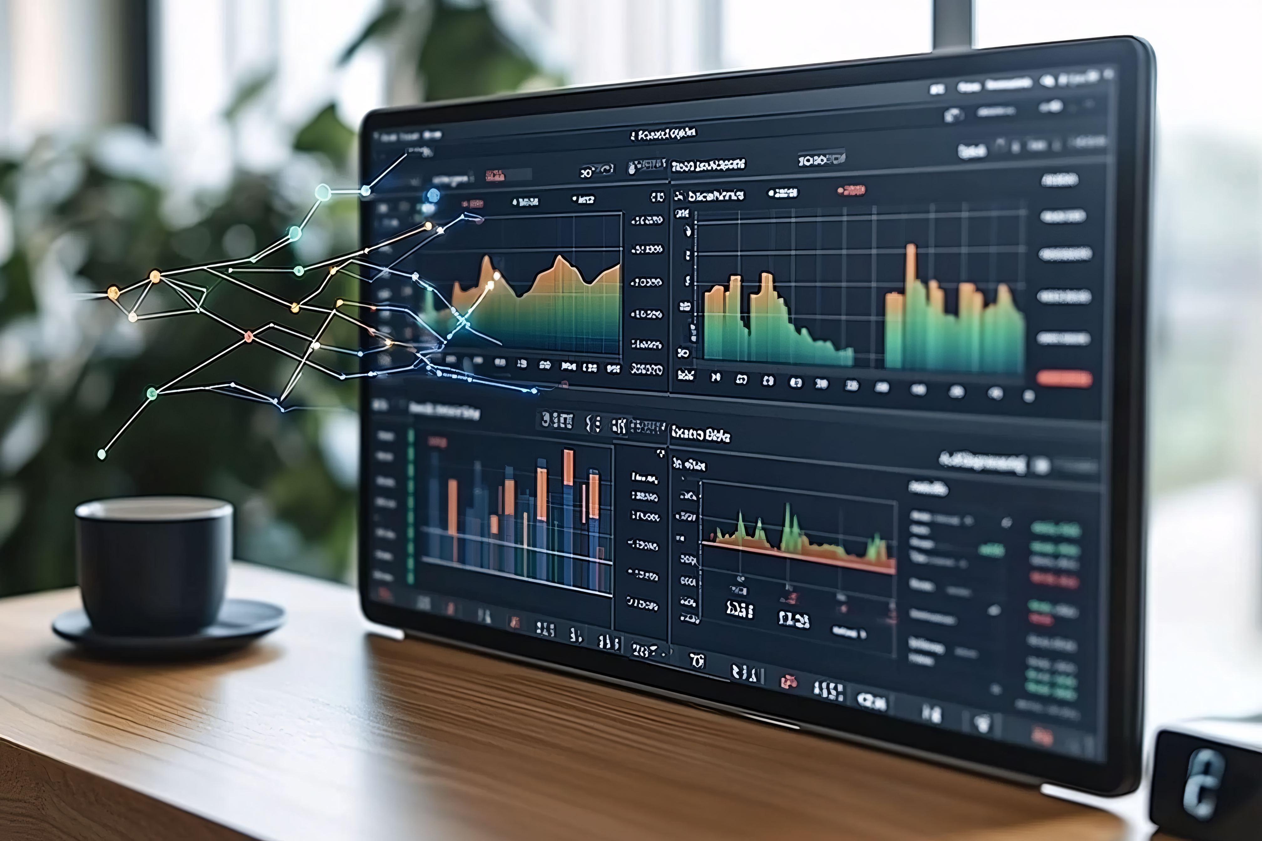 Financial Analytics Display