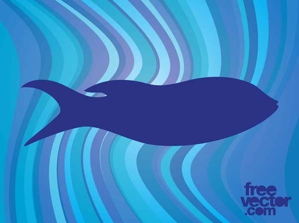 Fish Silhouette Free Vector