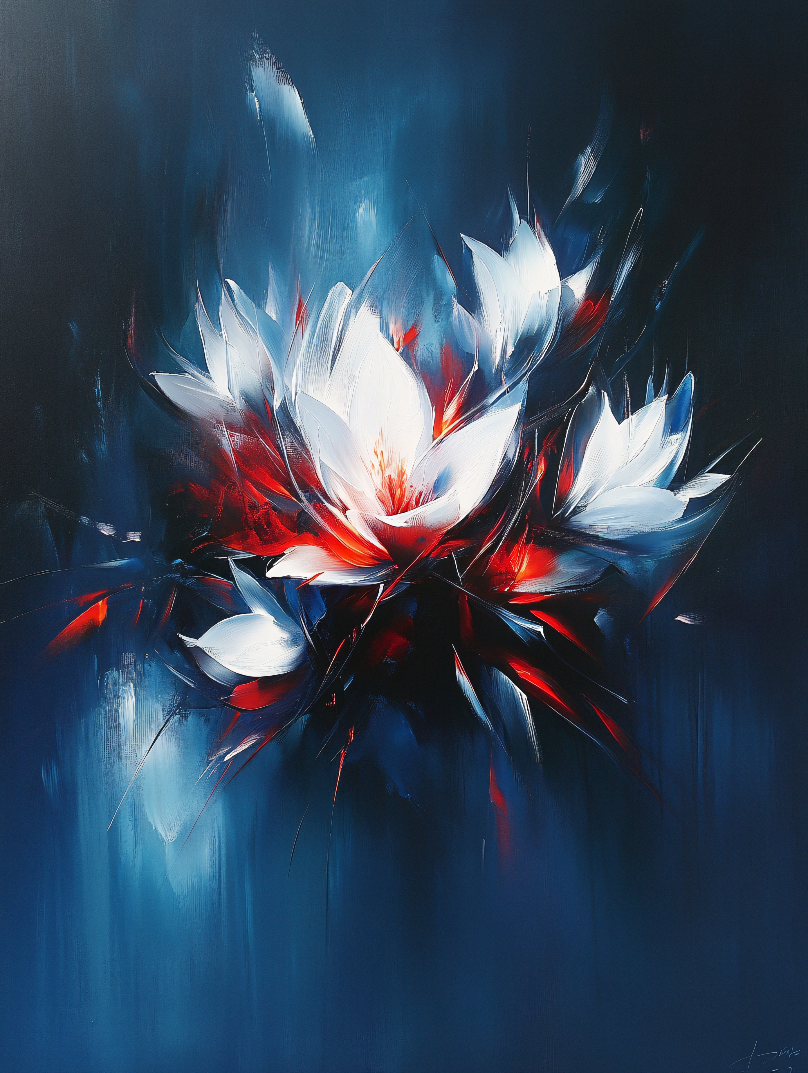 Floral Bloom Abstract