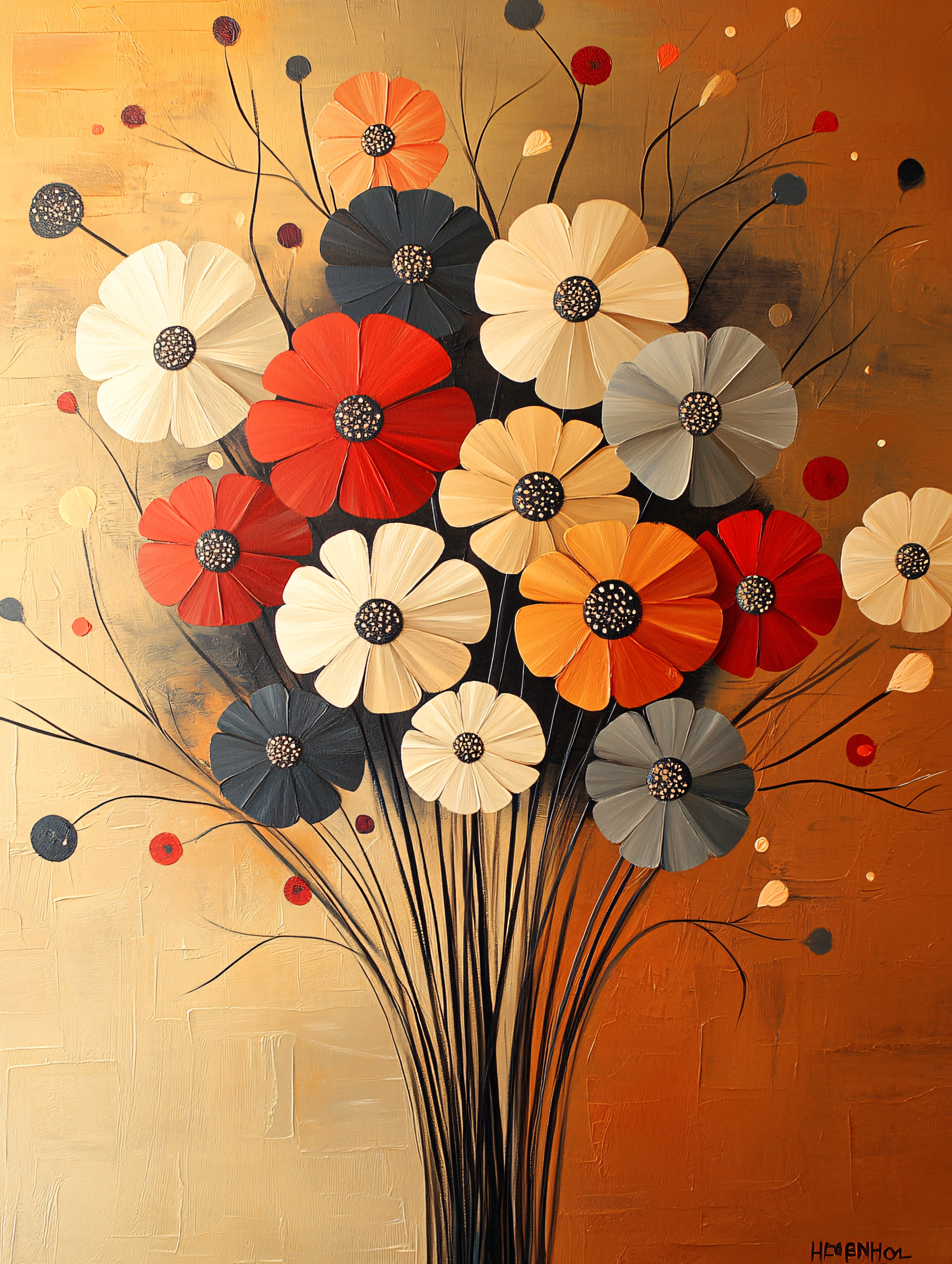 Floral Bouquet Painting