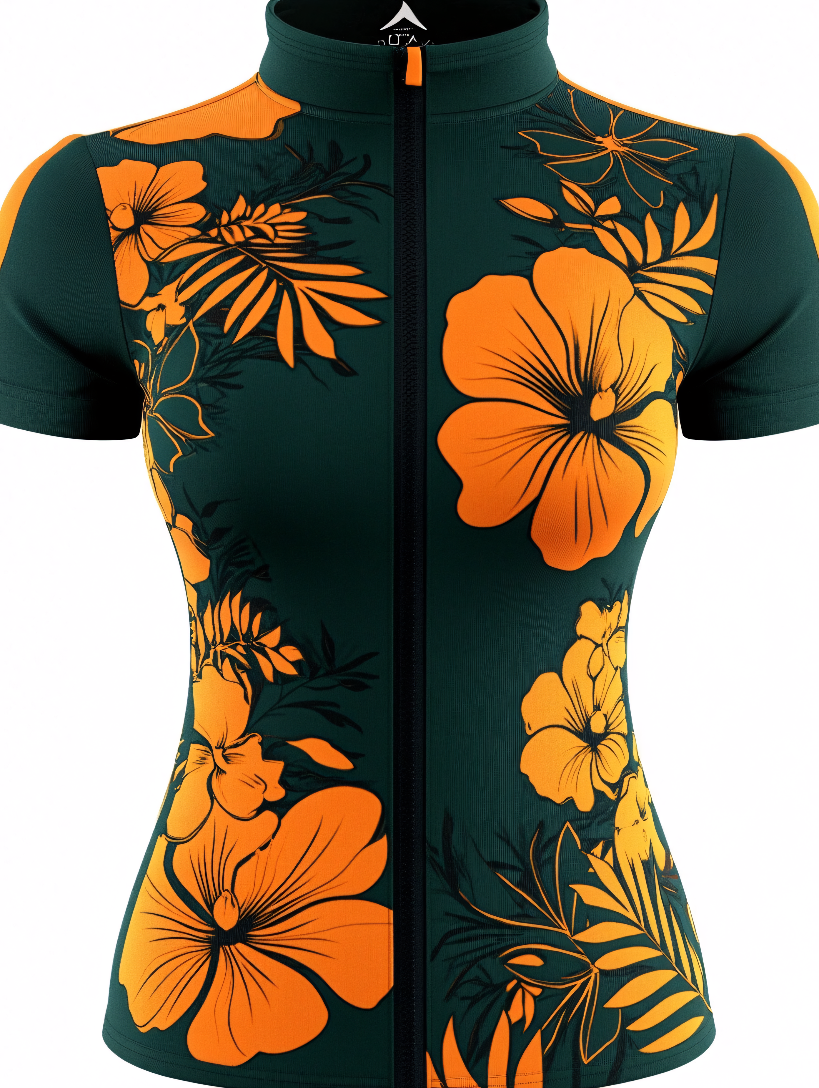 Floral Cycling Jersey