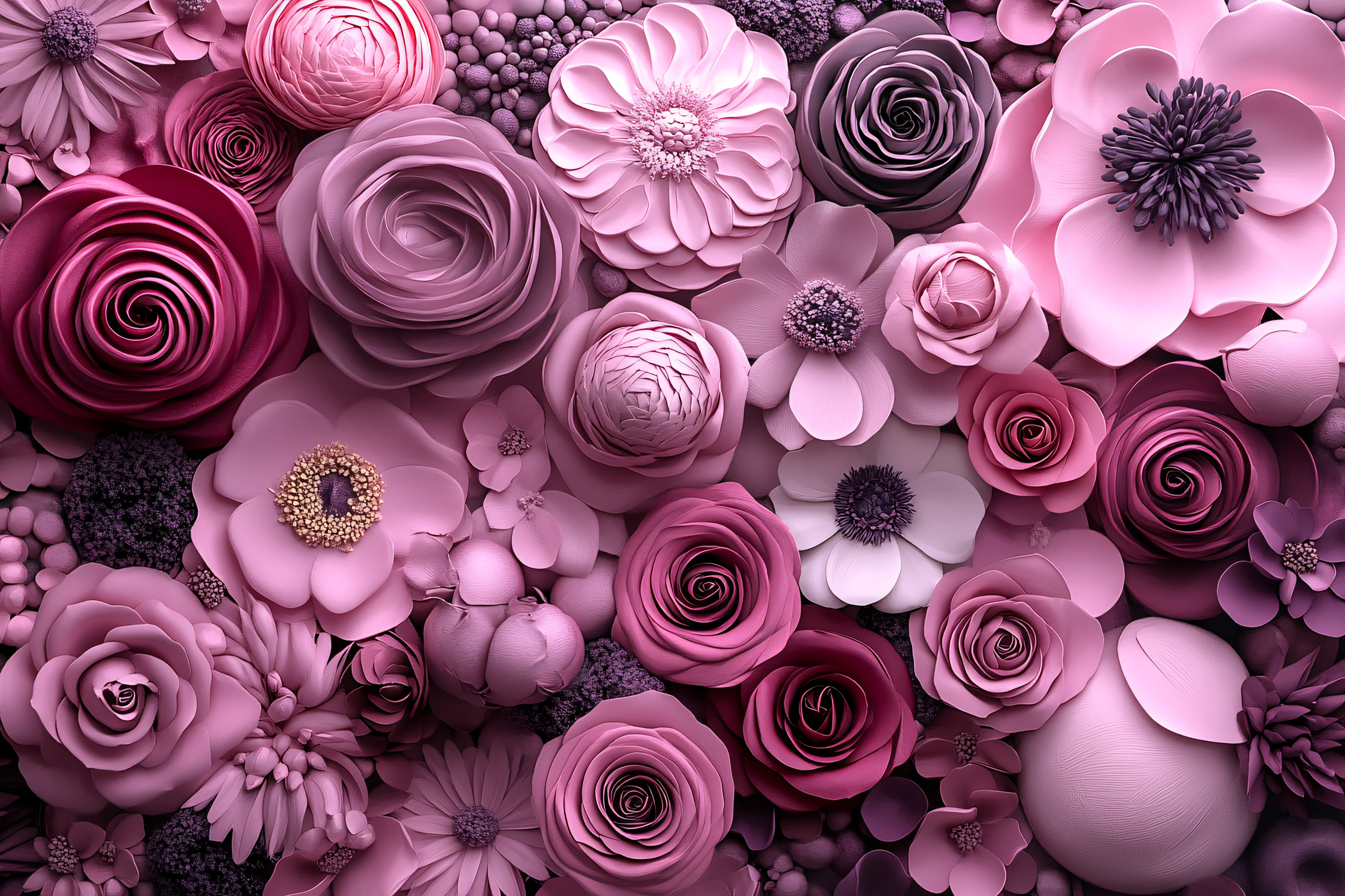 Floral Fantasy in Pink