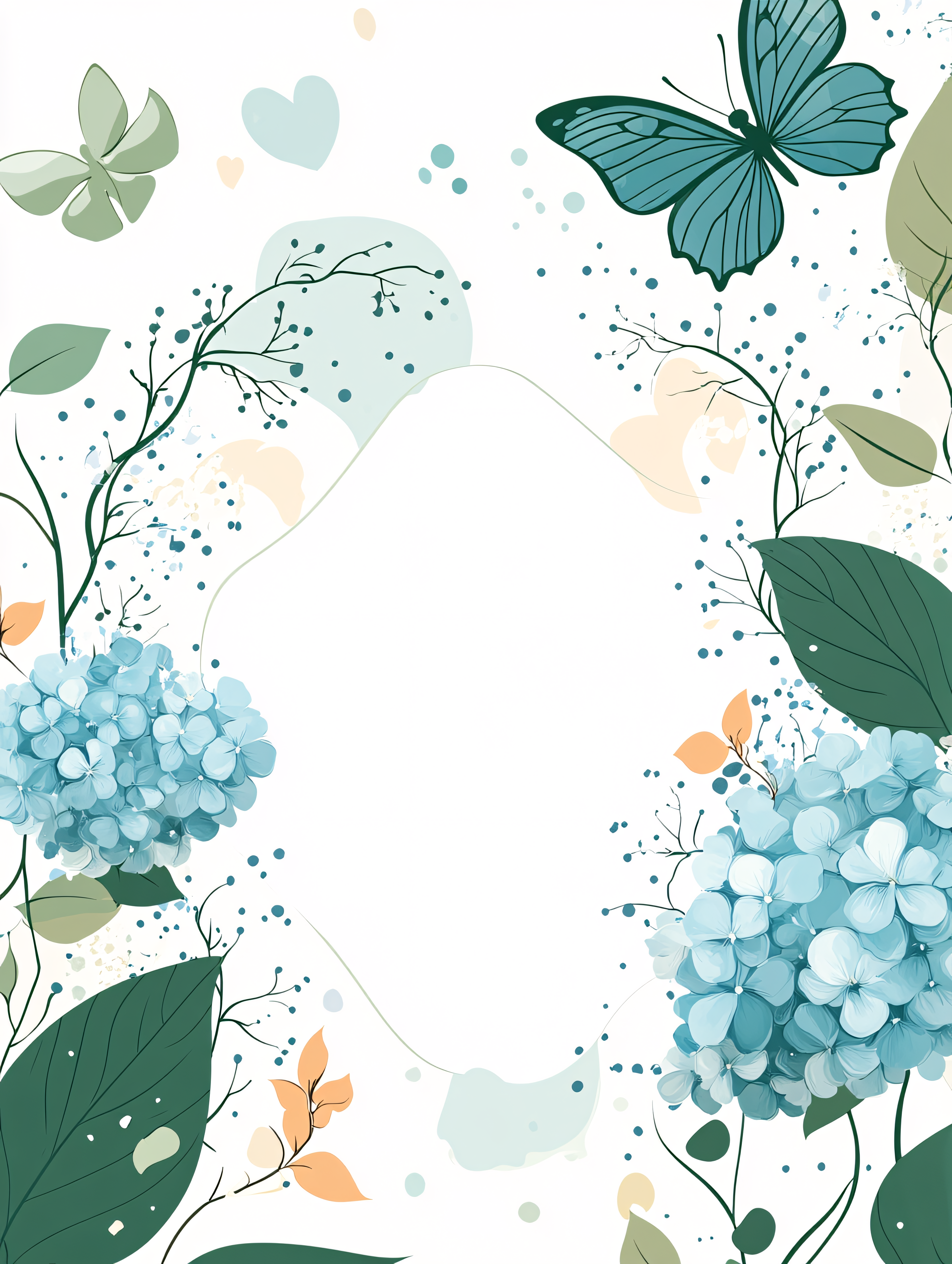 Floral Hydrangea Design