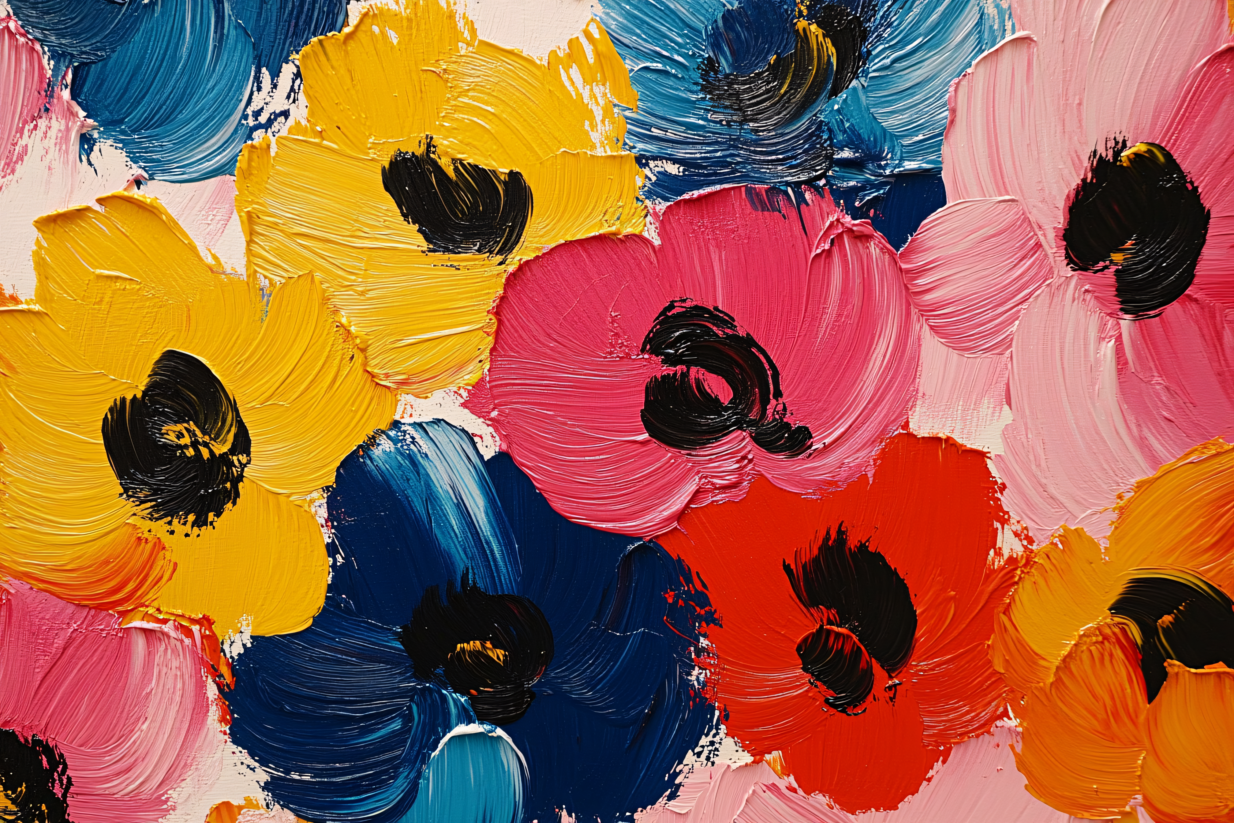 Floral Oil Painting