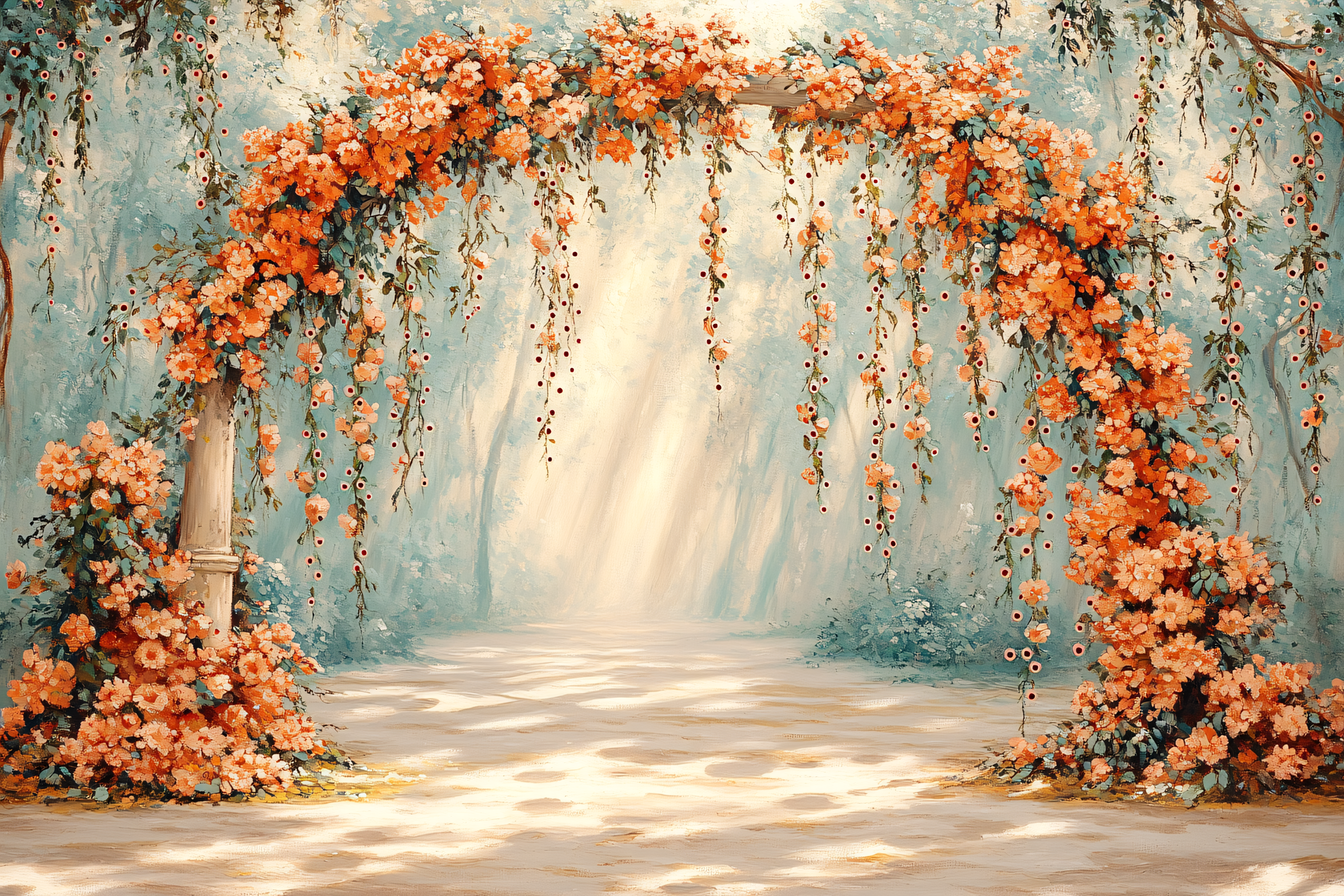 Floral Wedding Archway
