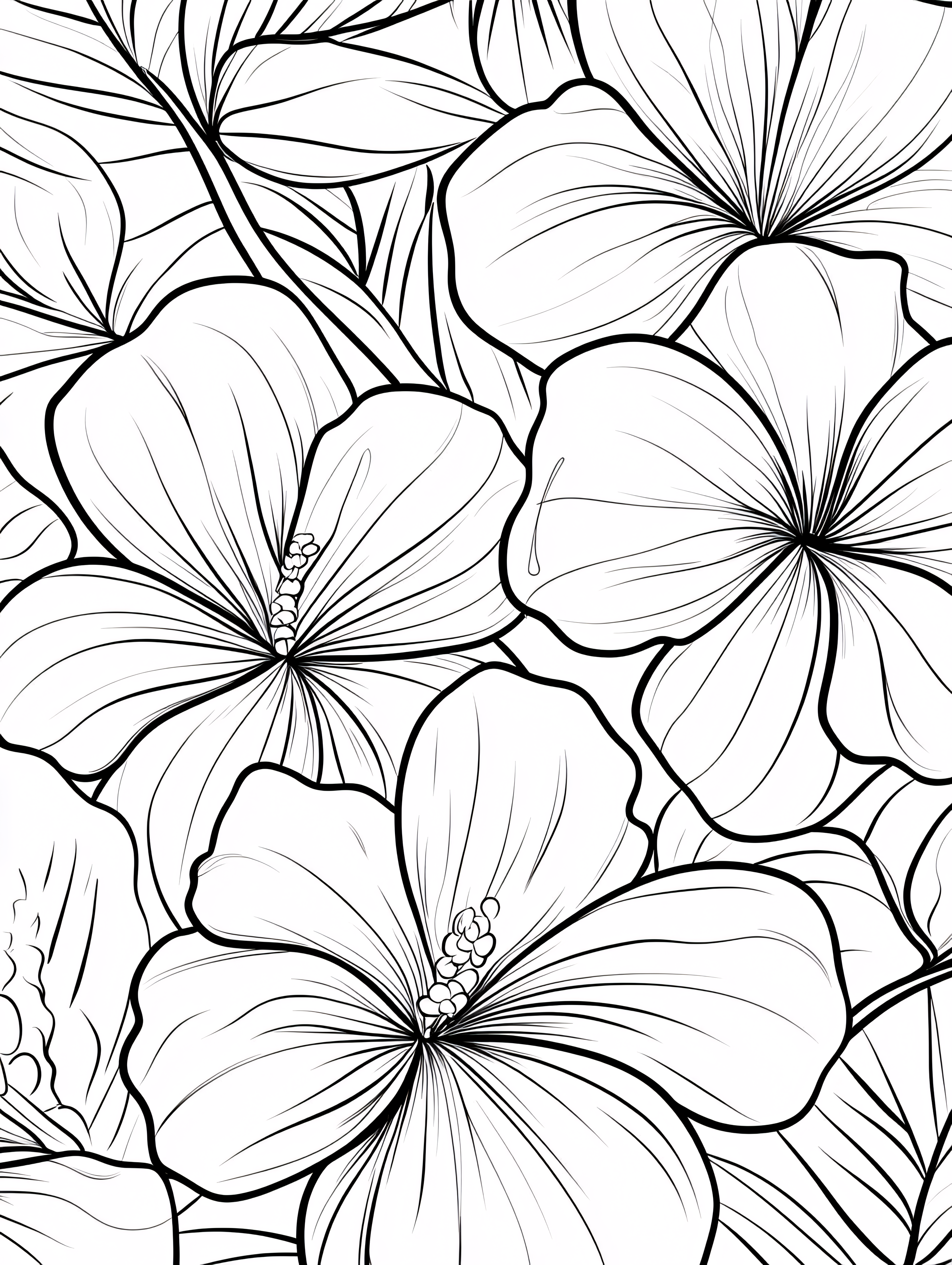 Flower Bloom in Black and White