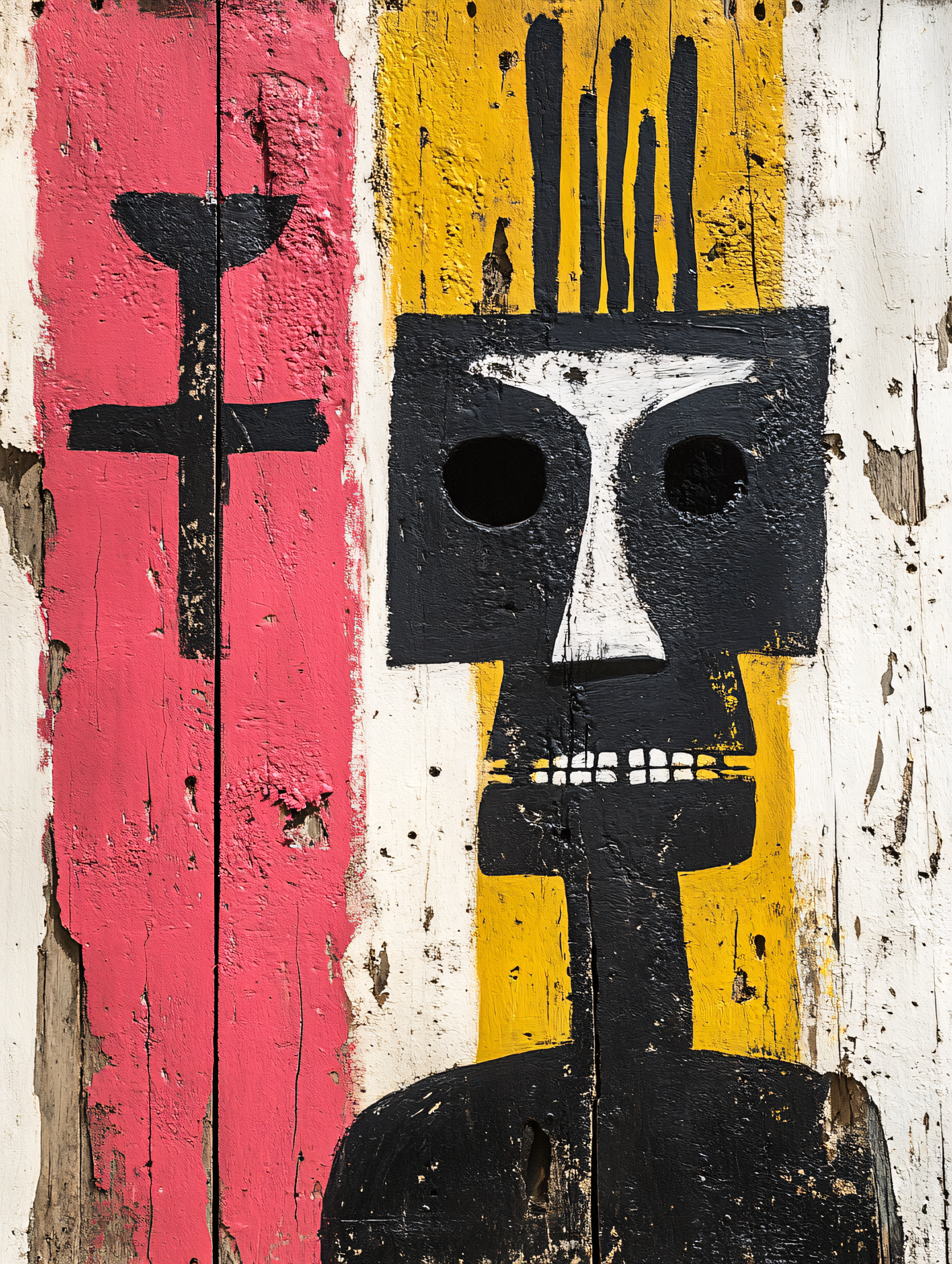 Folk Art Figure Painting