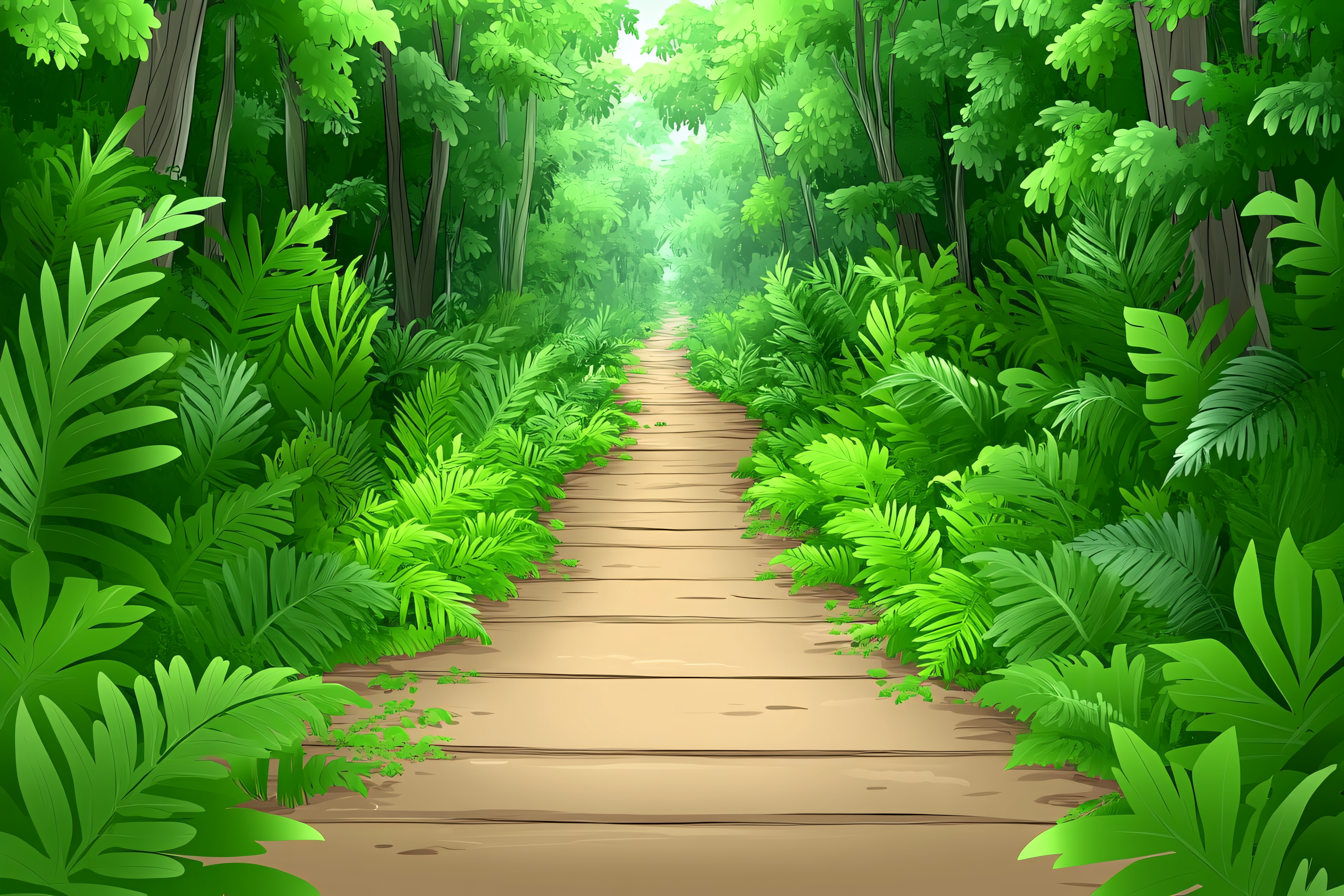 Forest Path Serenity