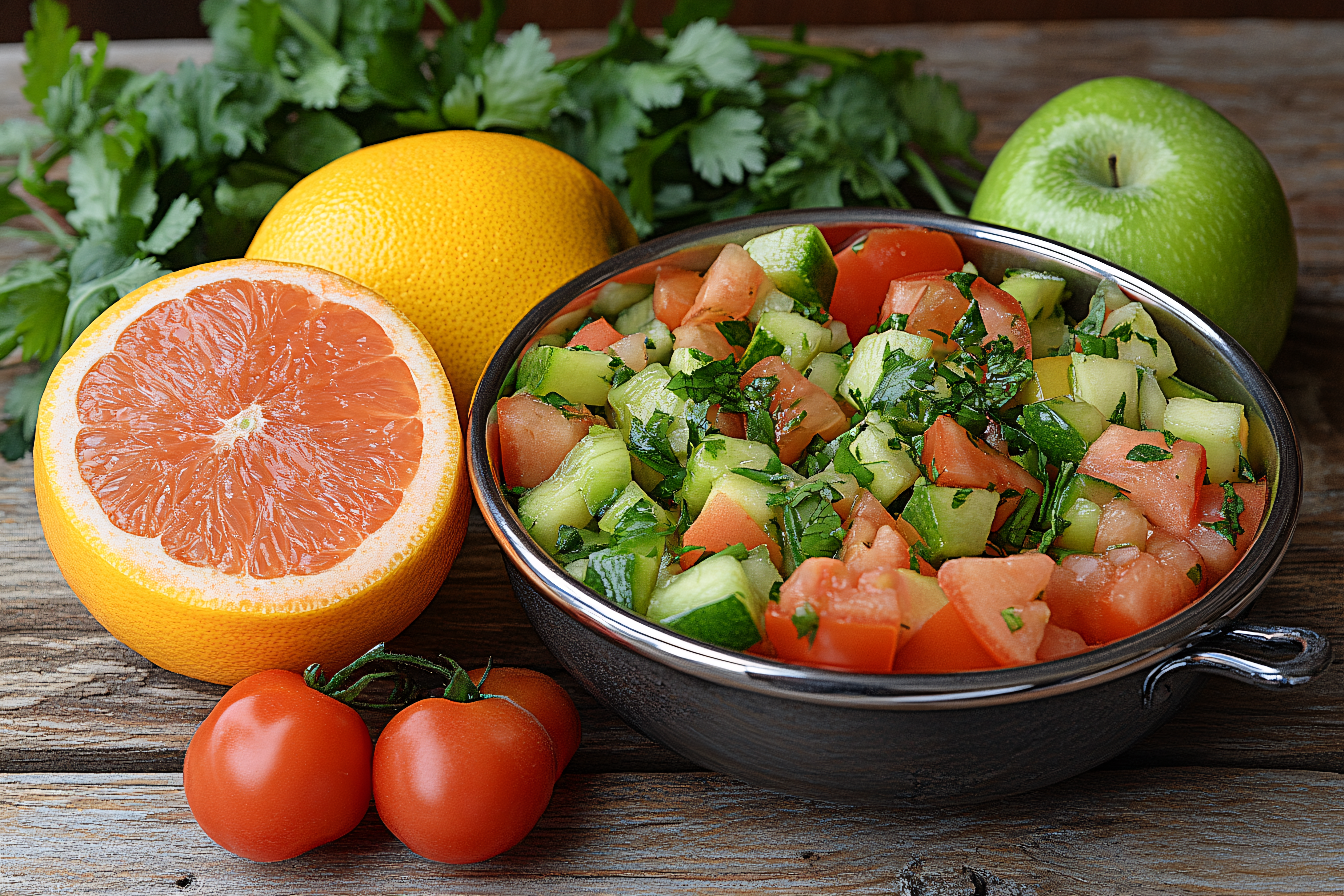 Fresh Salad Ingredients