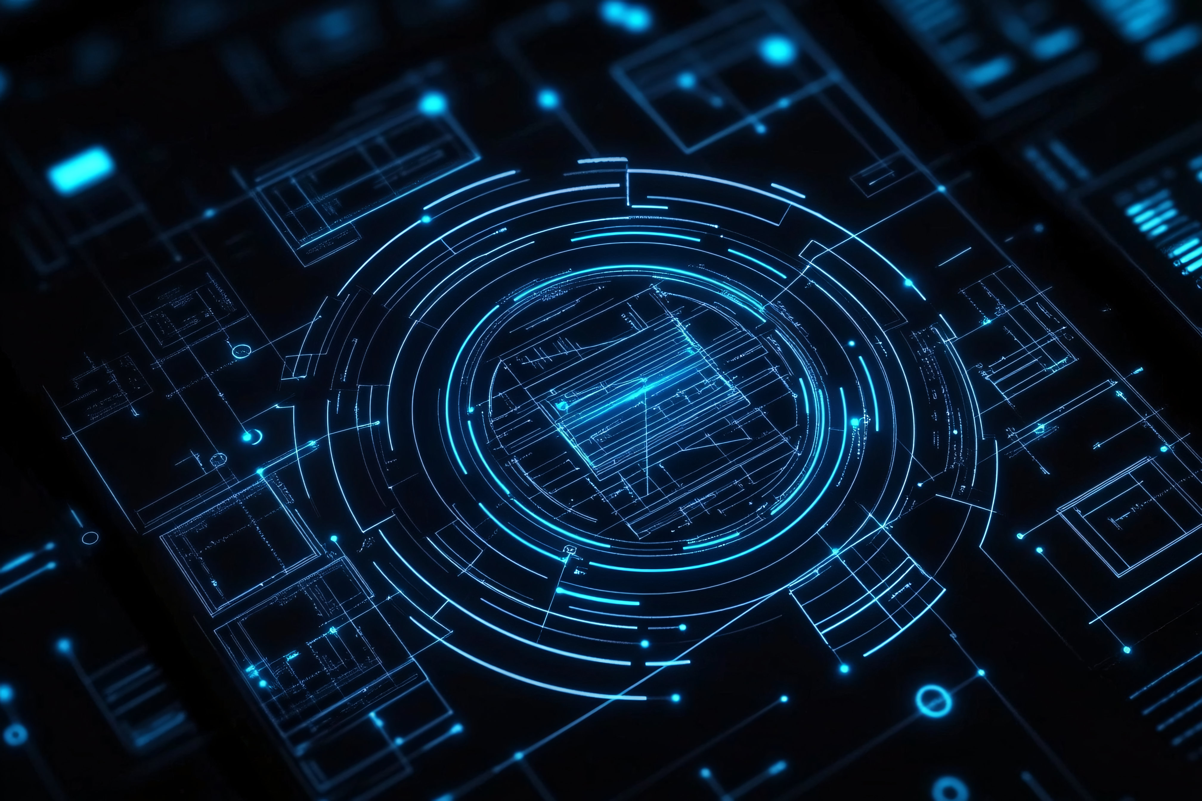 Futuristic Technology Interface