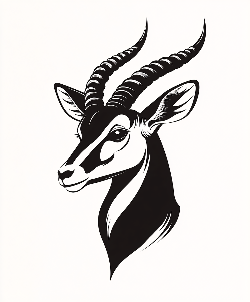 Gazelle Portrait