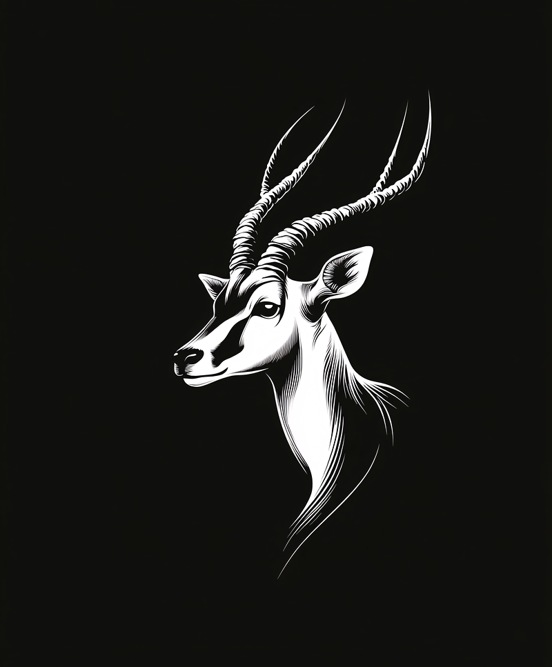Gazelle Silhouette
