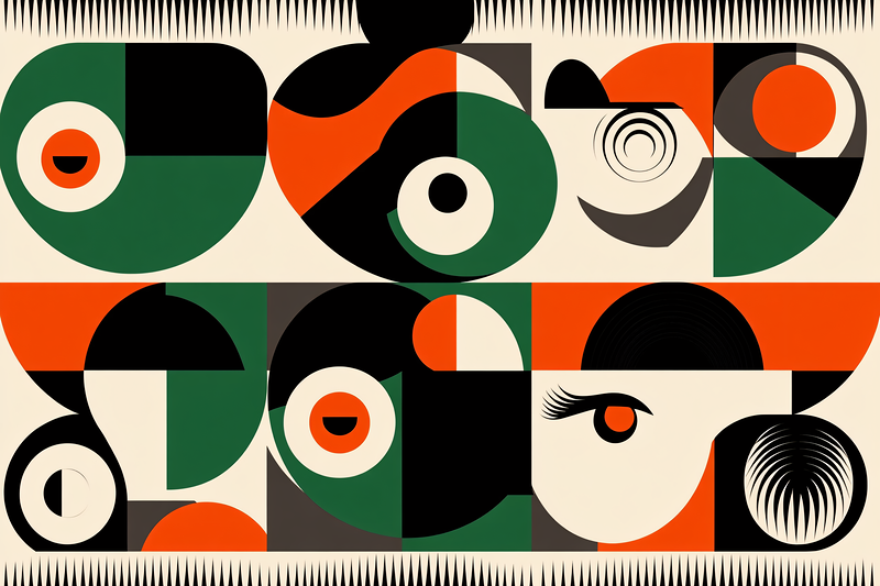 Geometric Abstract Composition