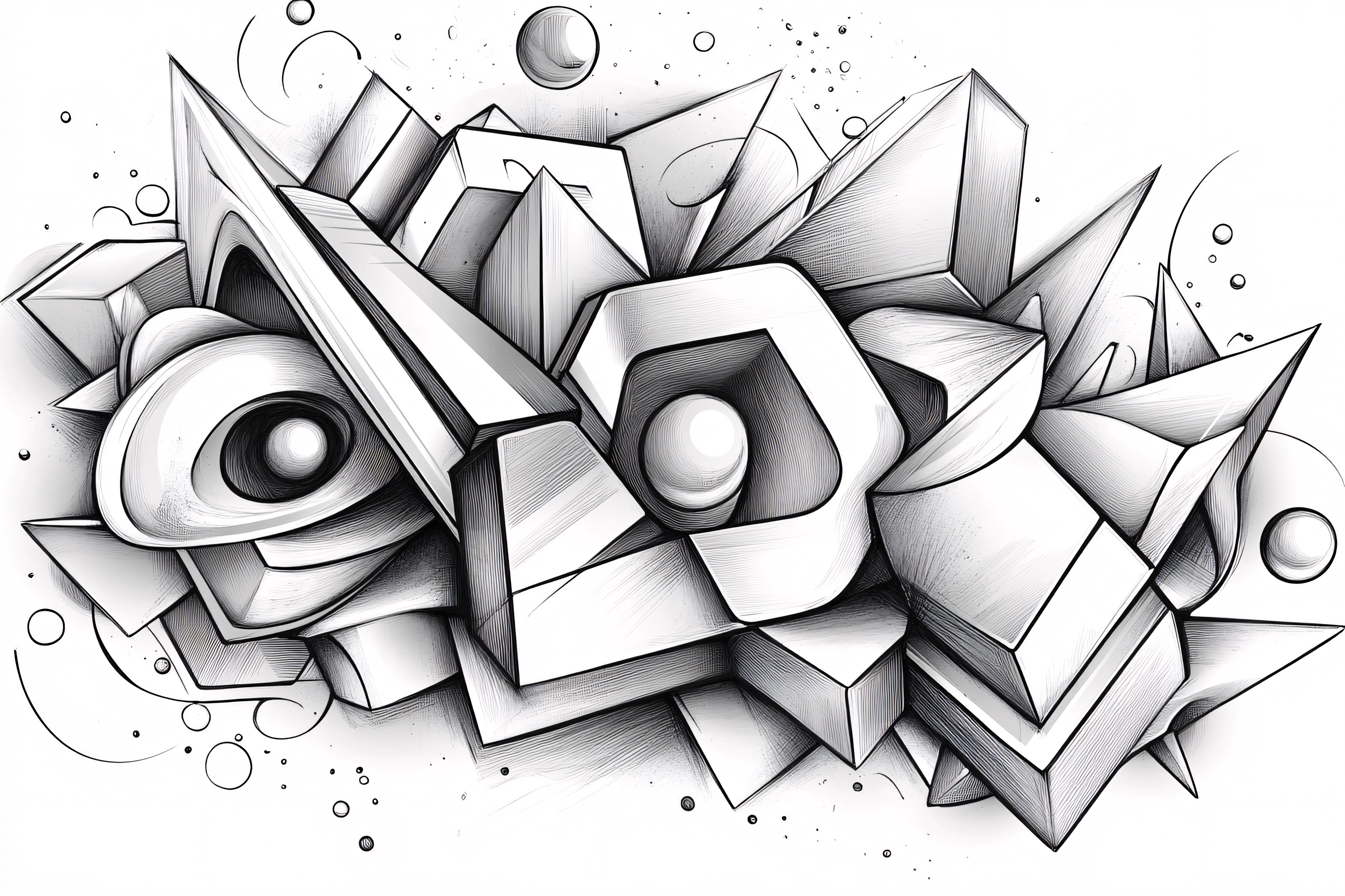 Geometric Abstract Composition