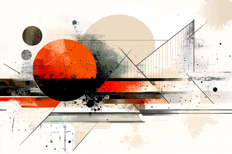 Geometric Abstract Composition