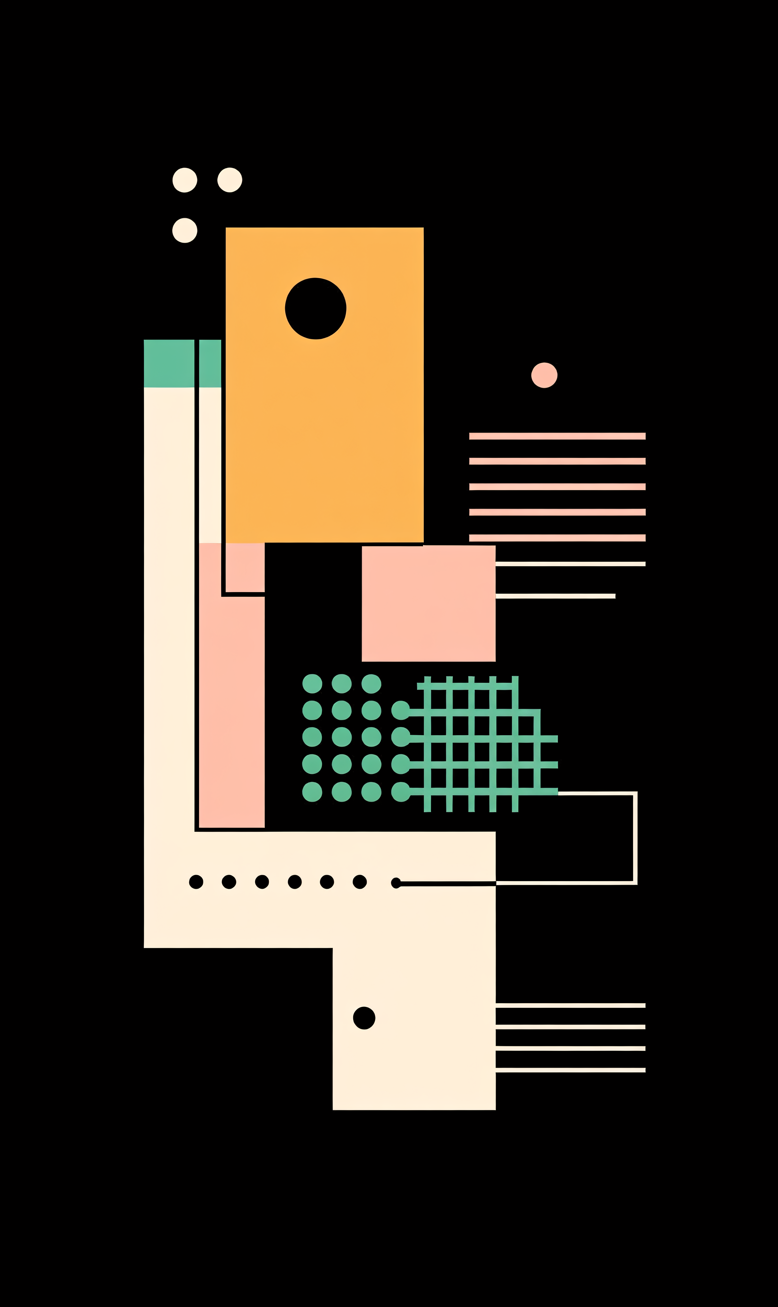 Geometric Abstract Composition