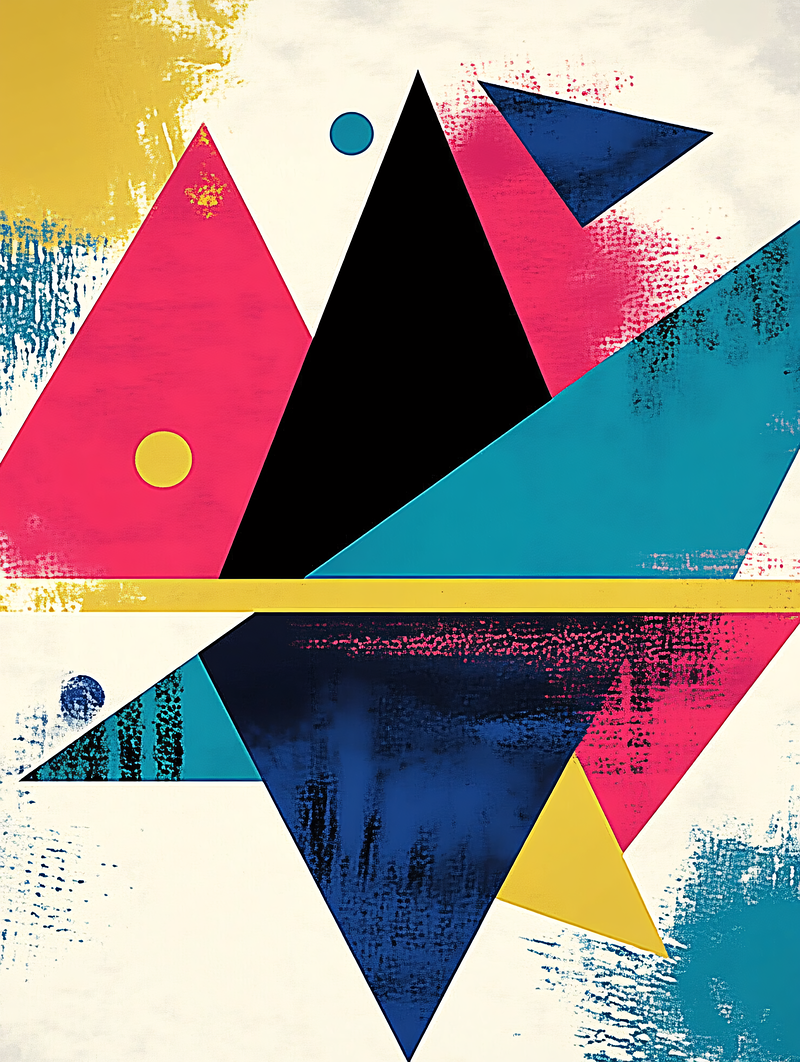 Geometric Abstract Composition