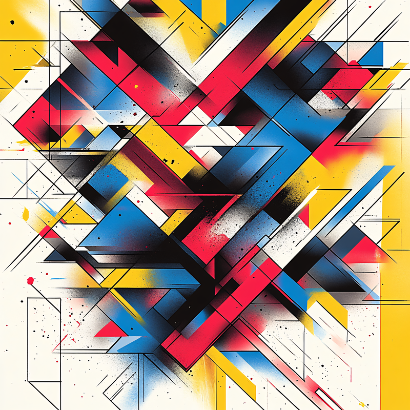 Geometric Abstract Composition