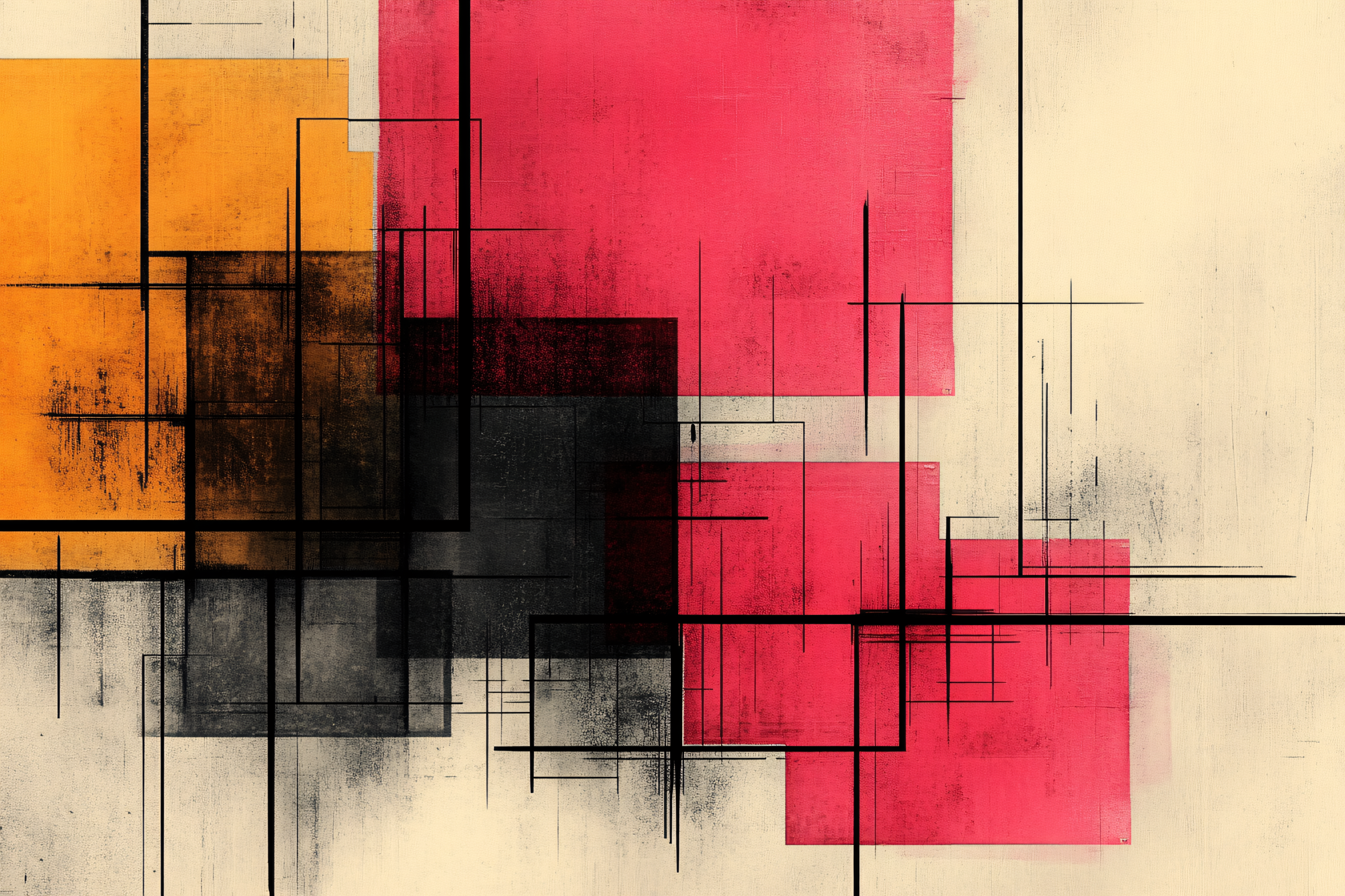 Geometric Abstraction With Rectangles