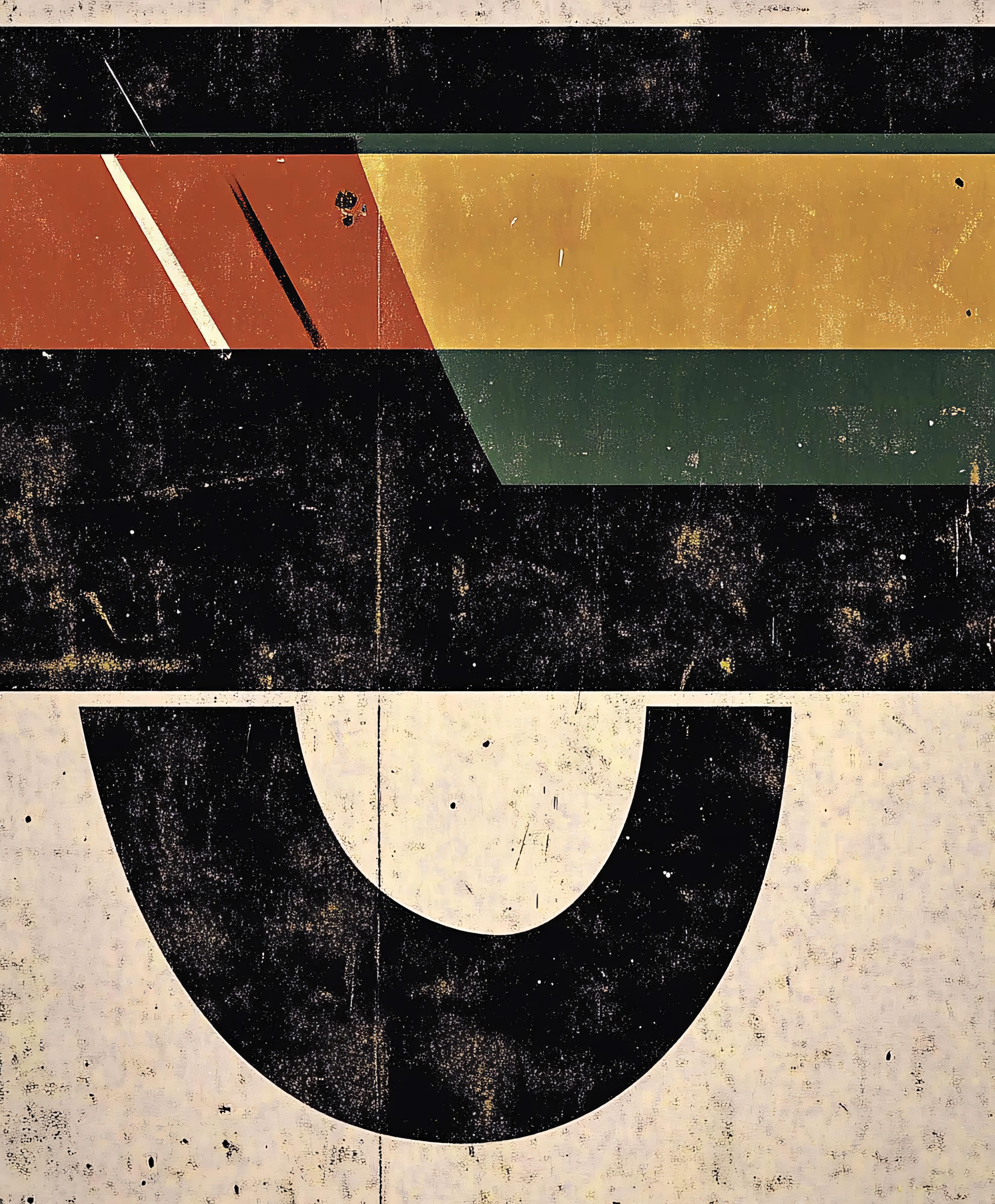 Geometric Abstraction With U-Shape