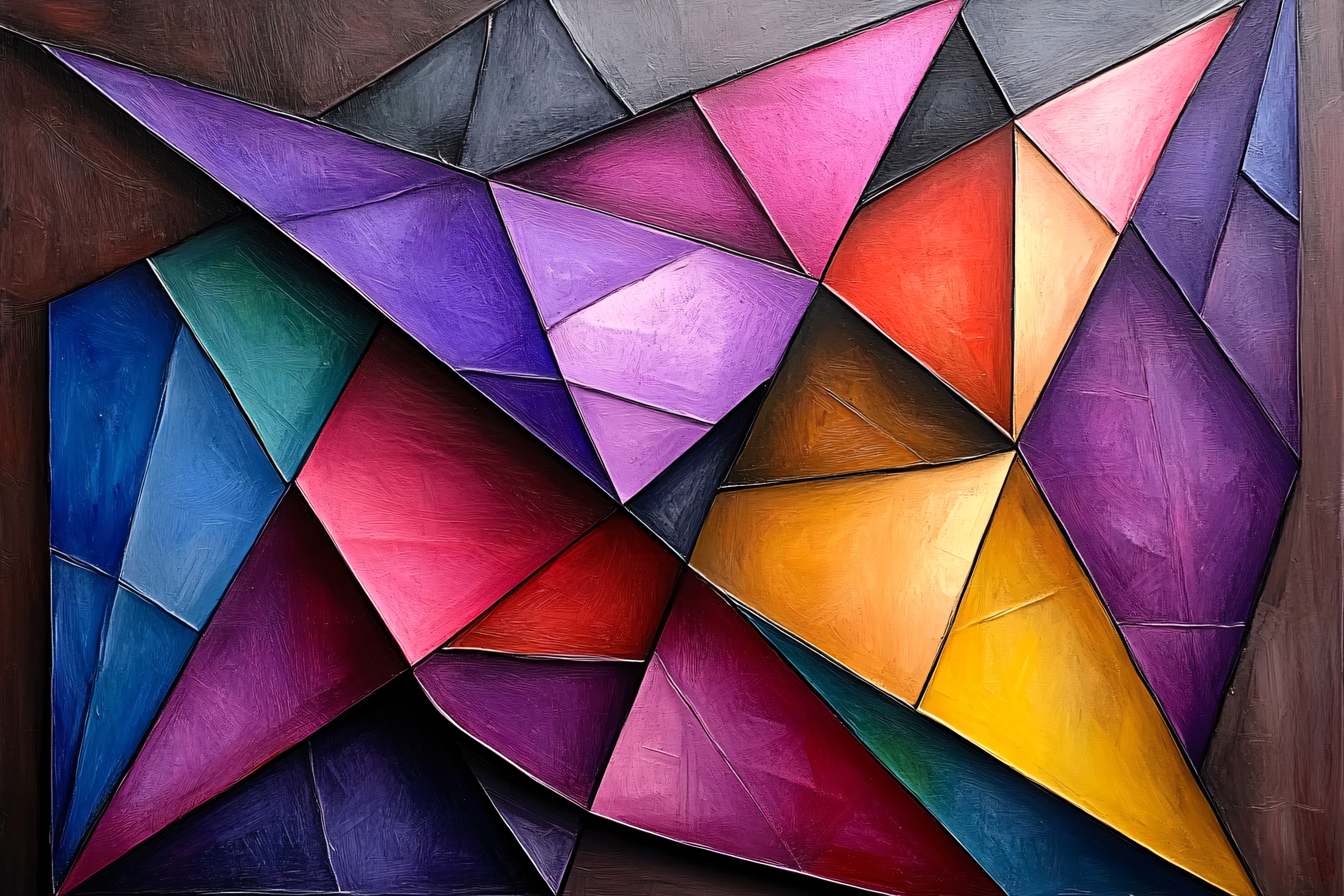 Geometric Color Burst
