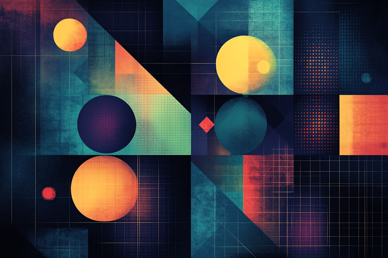 Geometric Composition with Circles and Triangles