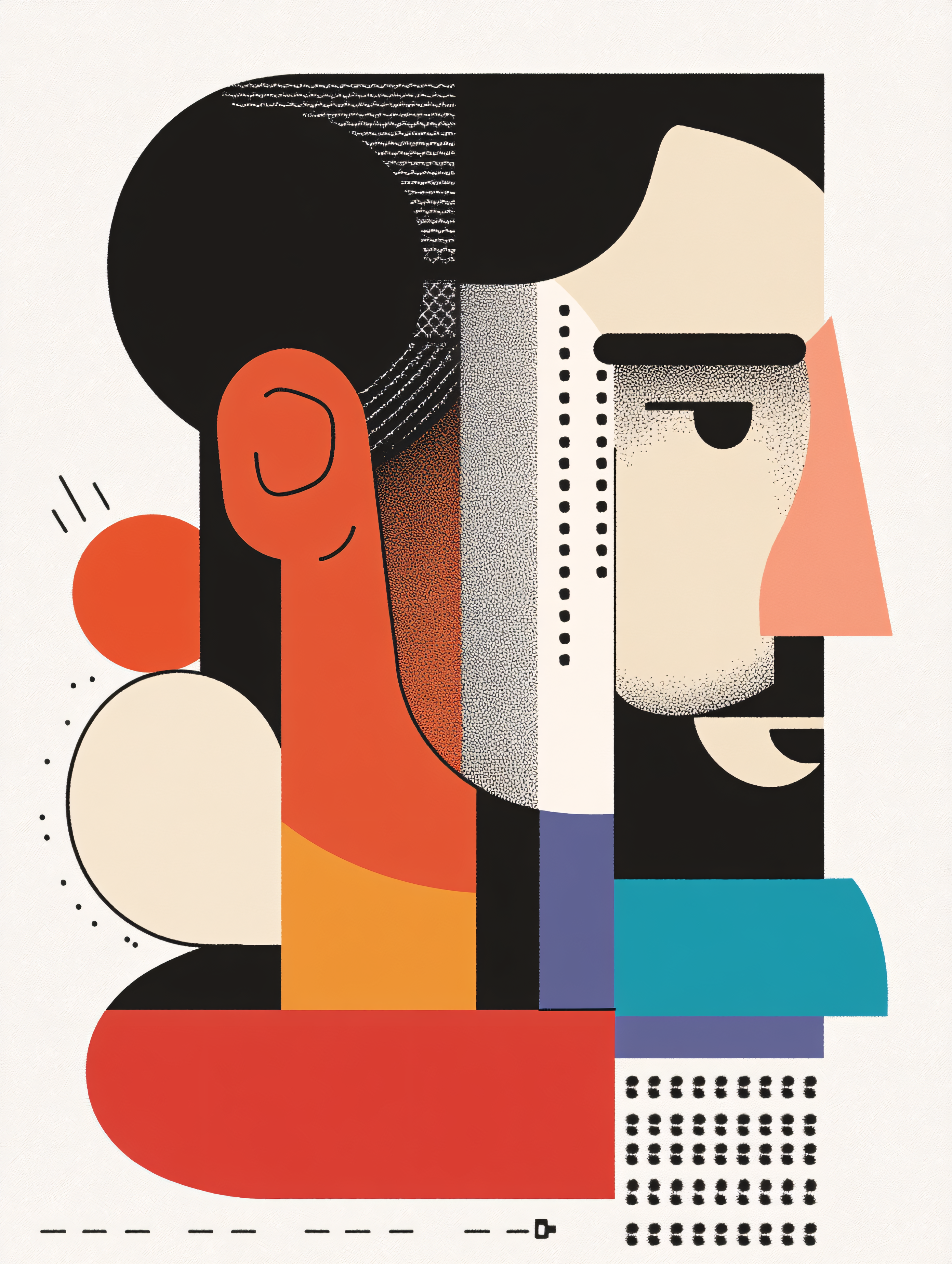 Geometric Face Portrait