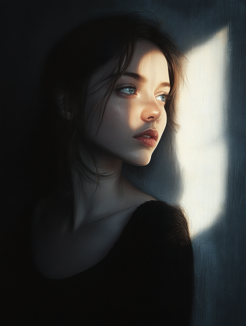 Girl By Sunlight