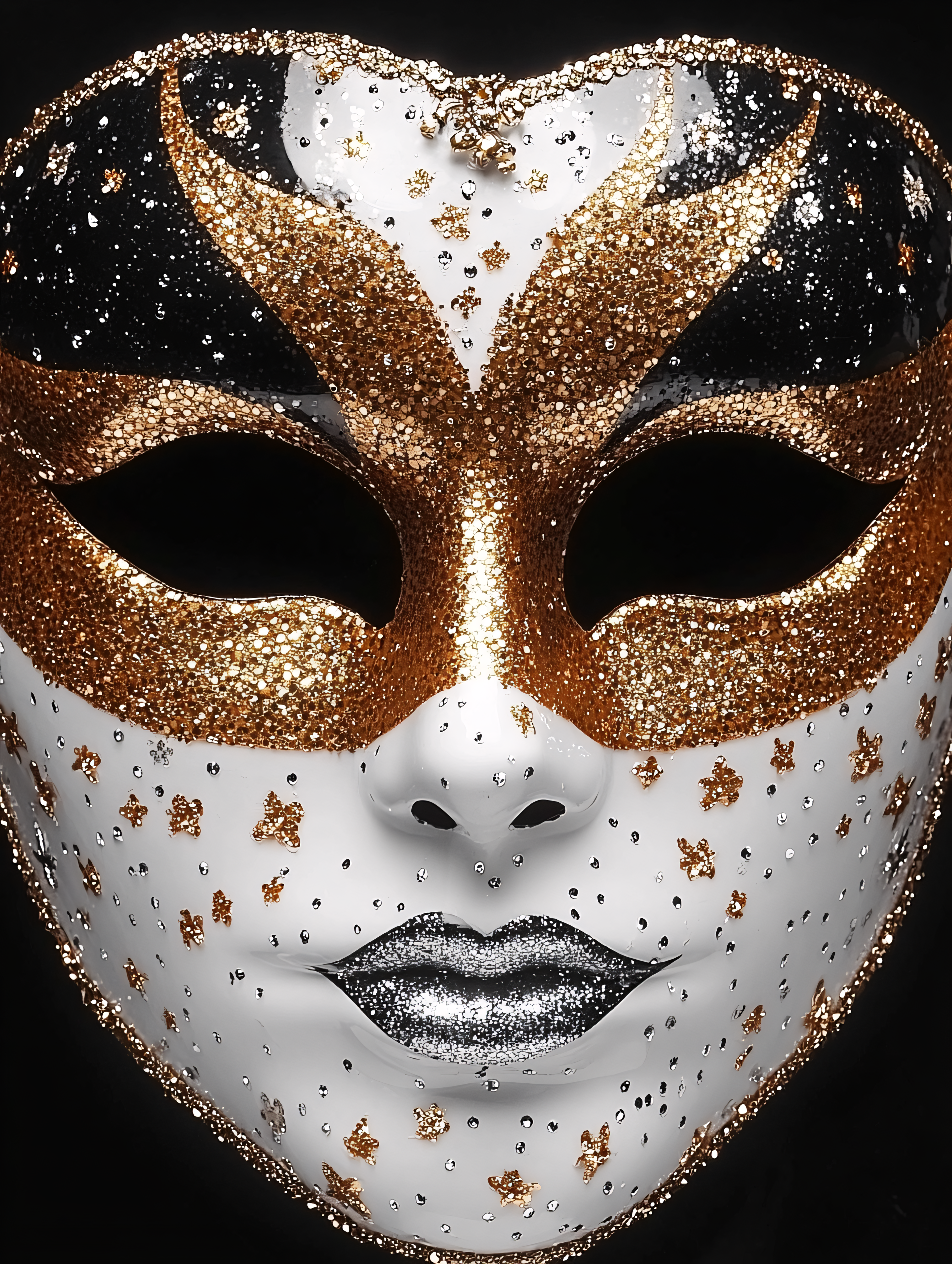 Glittering Venetian Mask