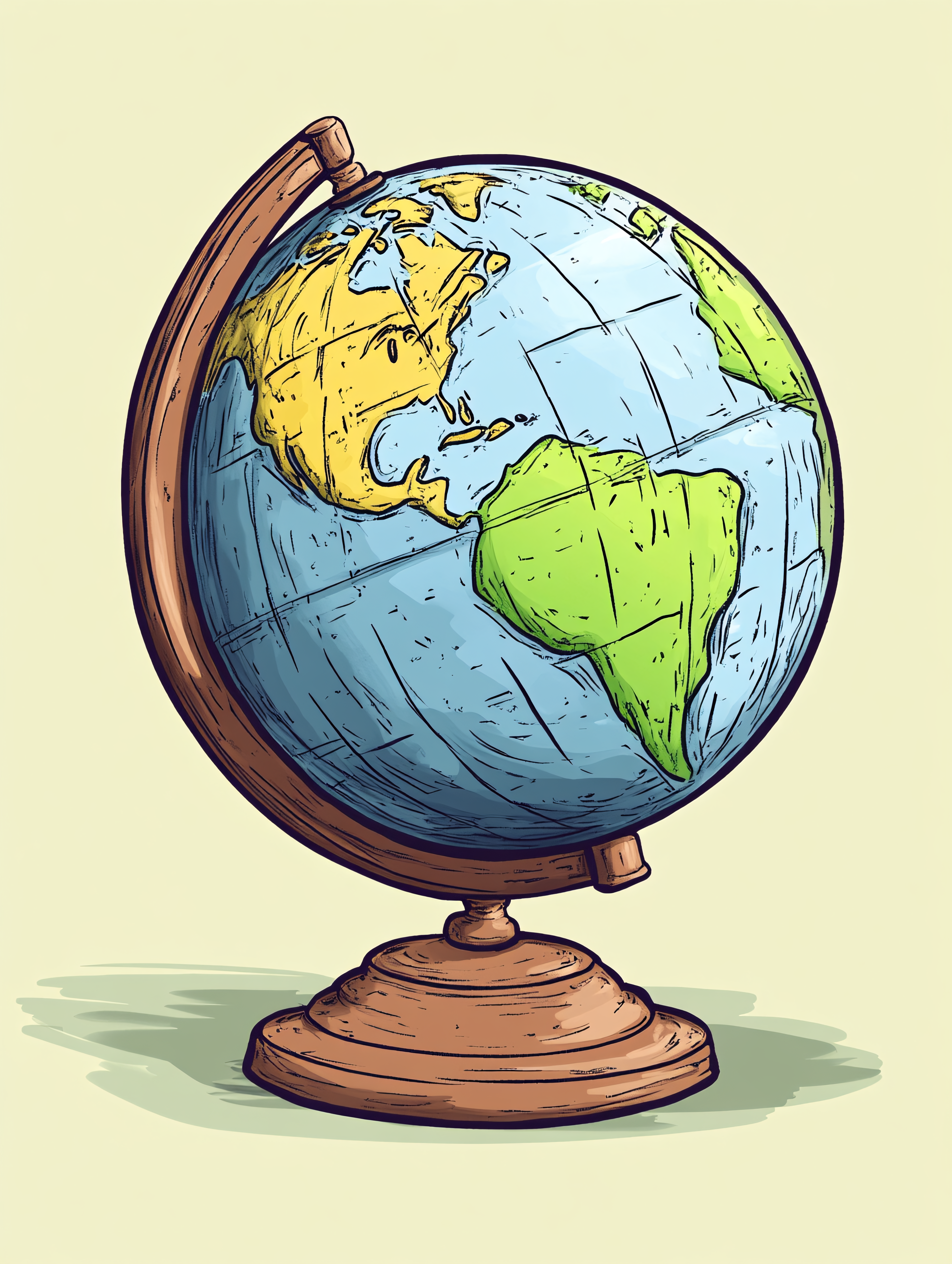 Globe Illustration