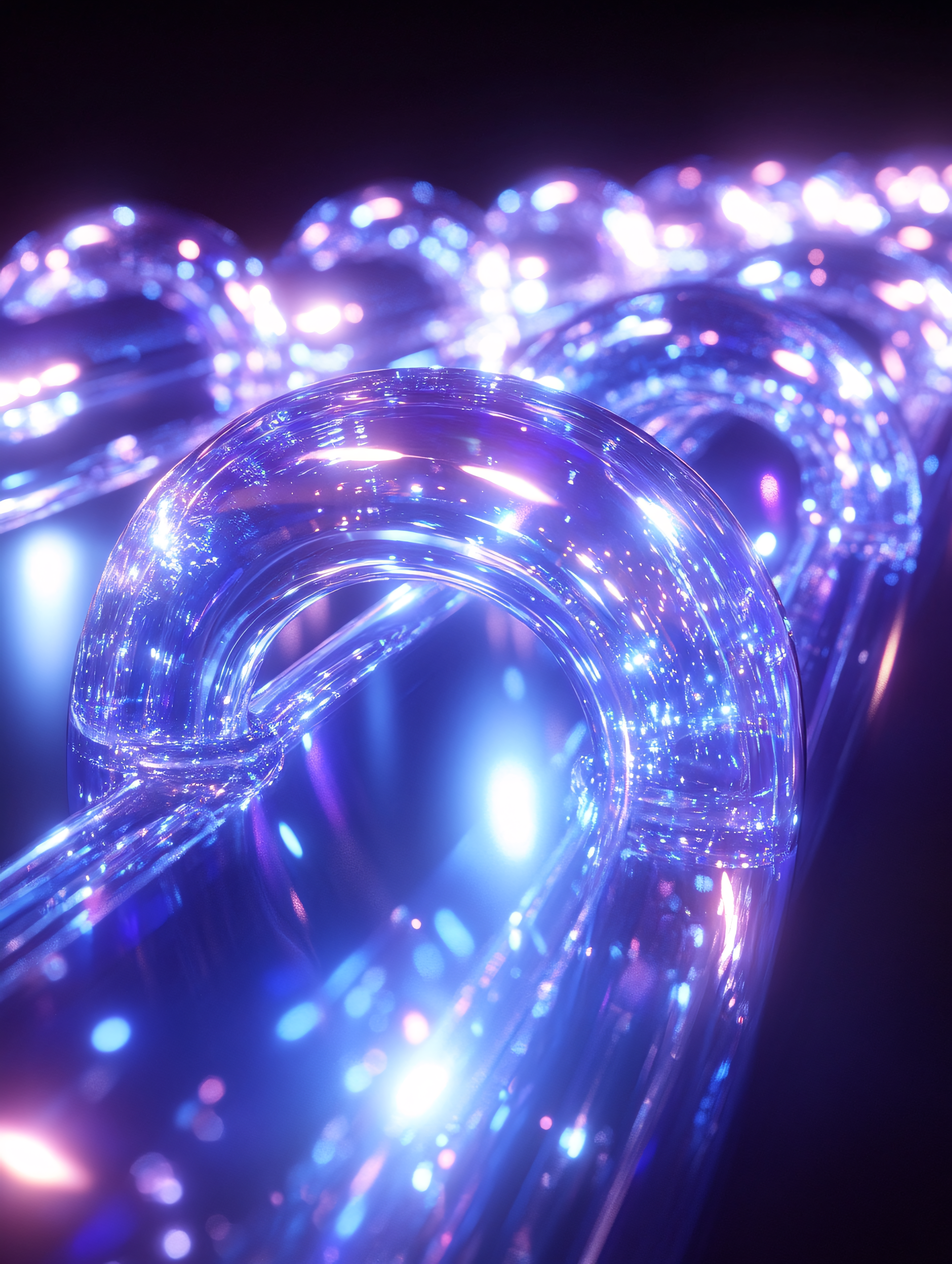 Glowing Chain Pattern