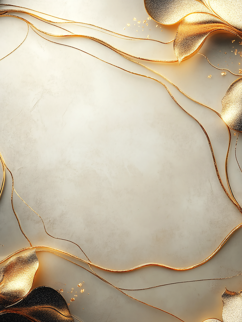 Gold Abstract Design