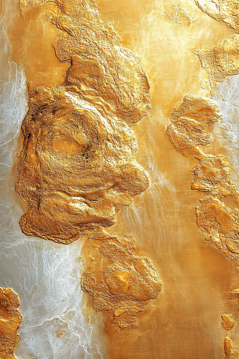 Golden Abstract Texture