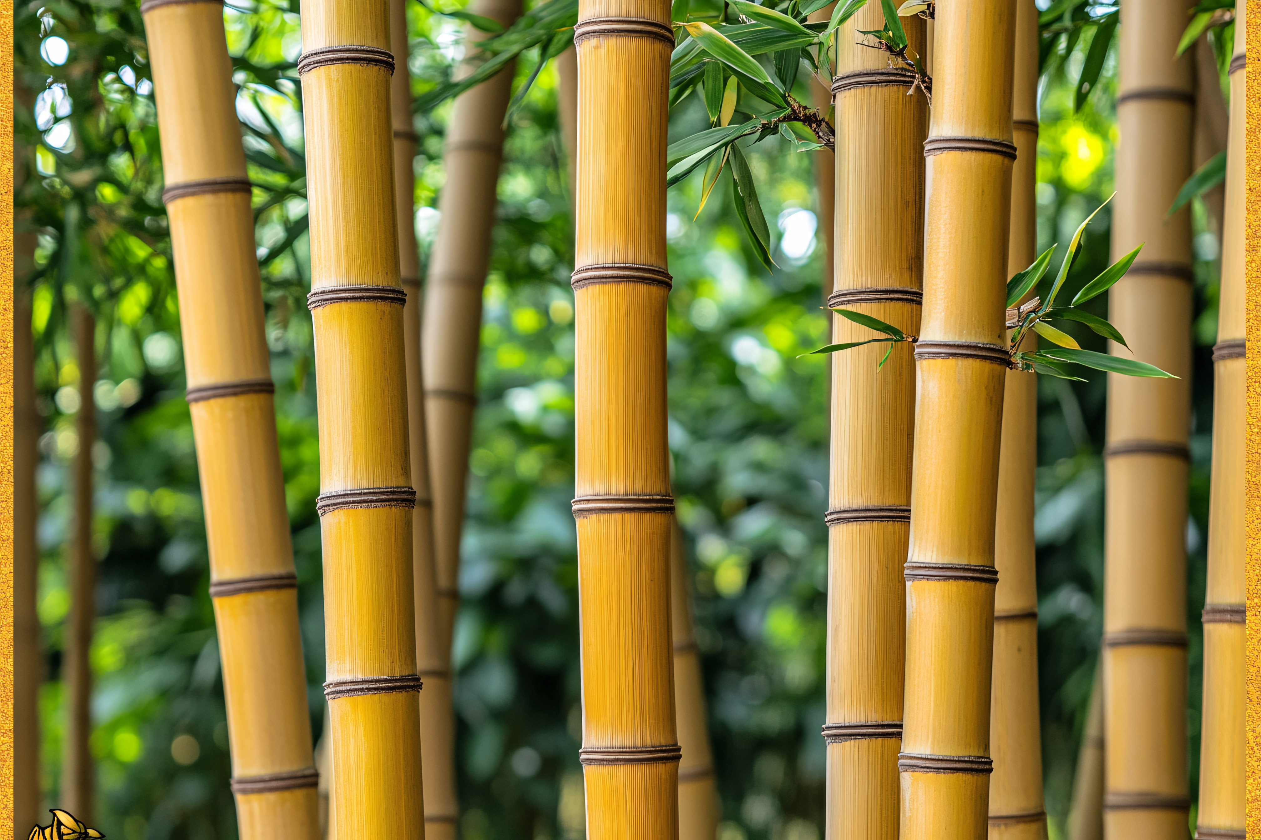 Golden Bamboo Grove