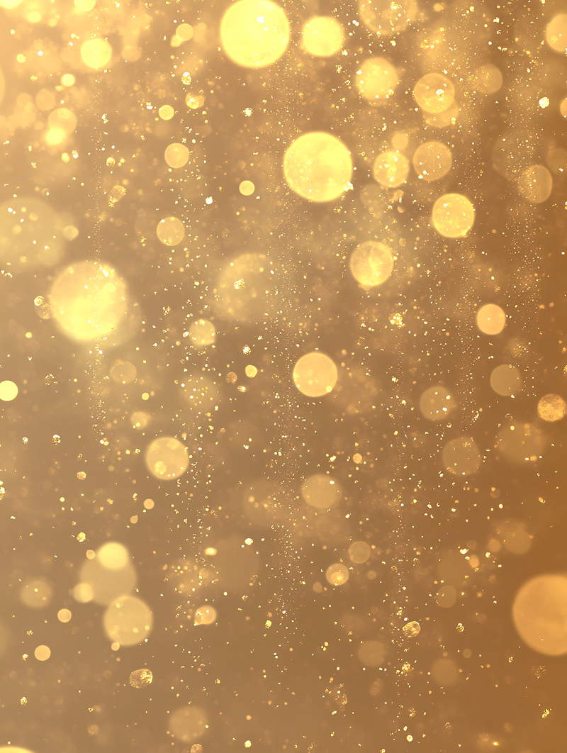 Golden Bokeh Background