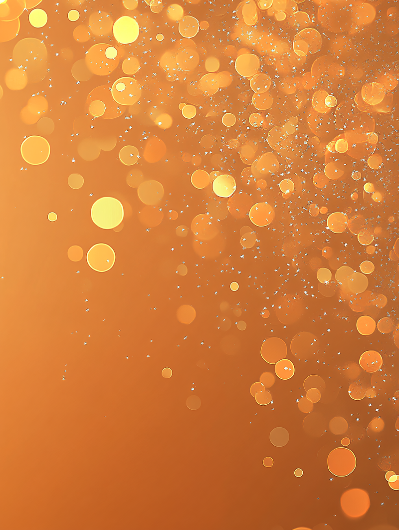 Golden Bokeh Background