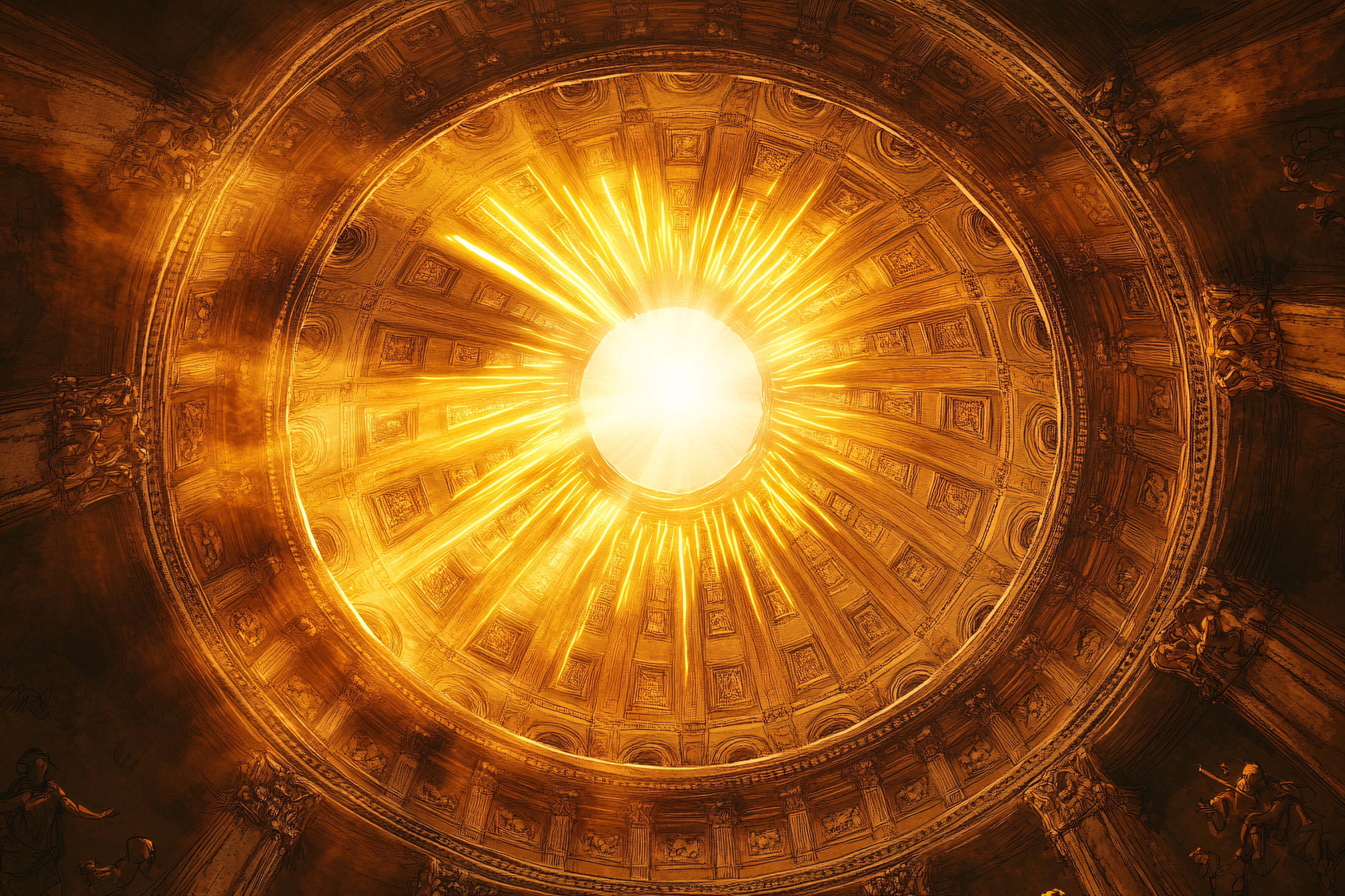 Golden Dome Of Light