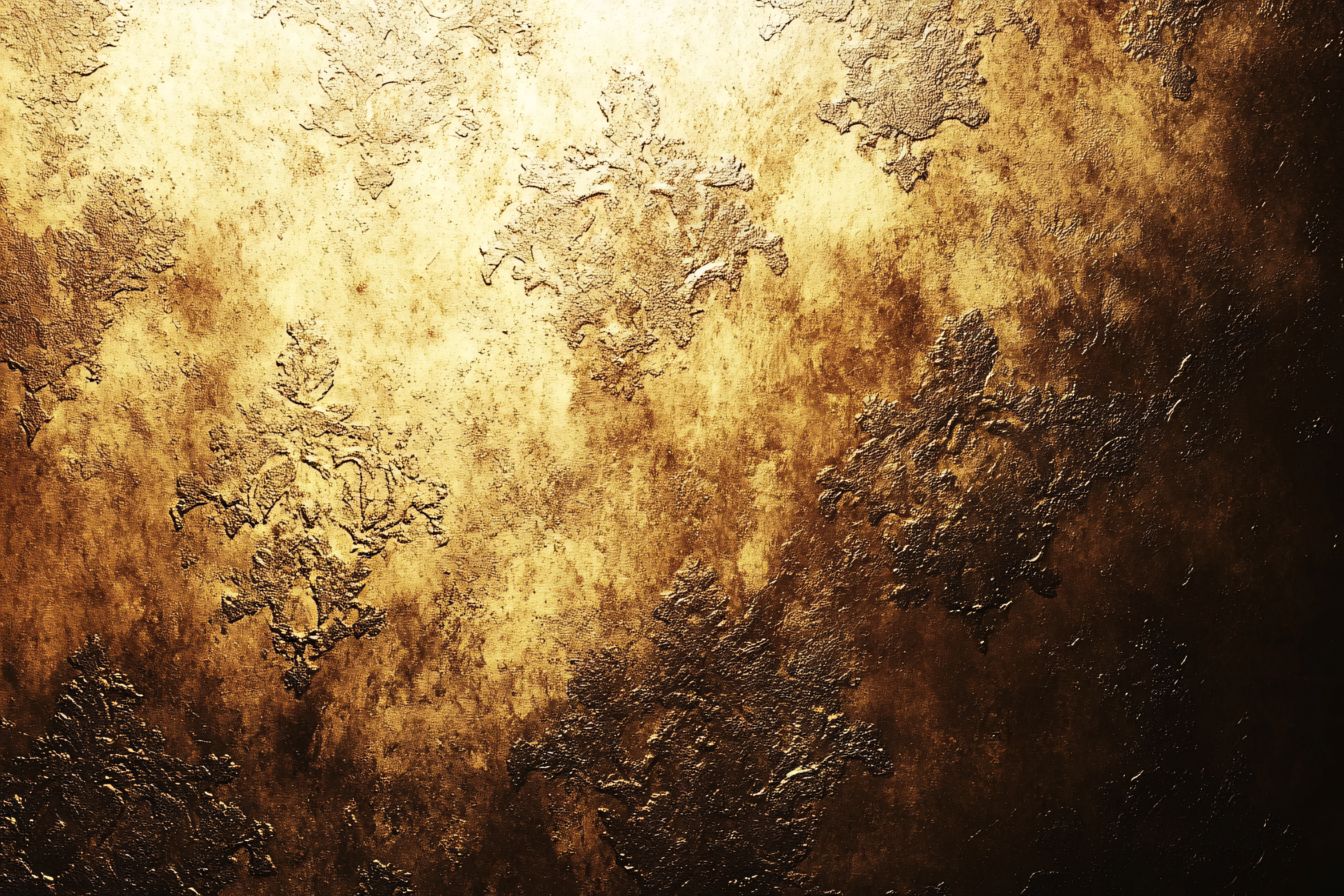 Golden Embossed Texture