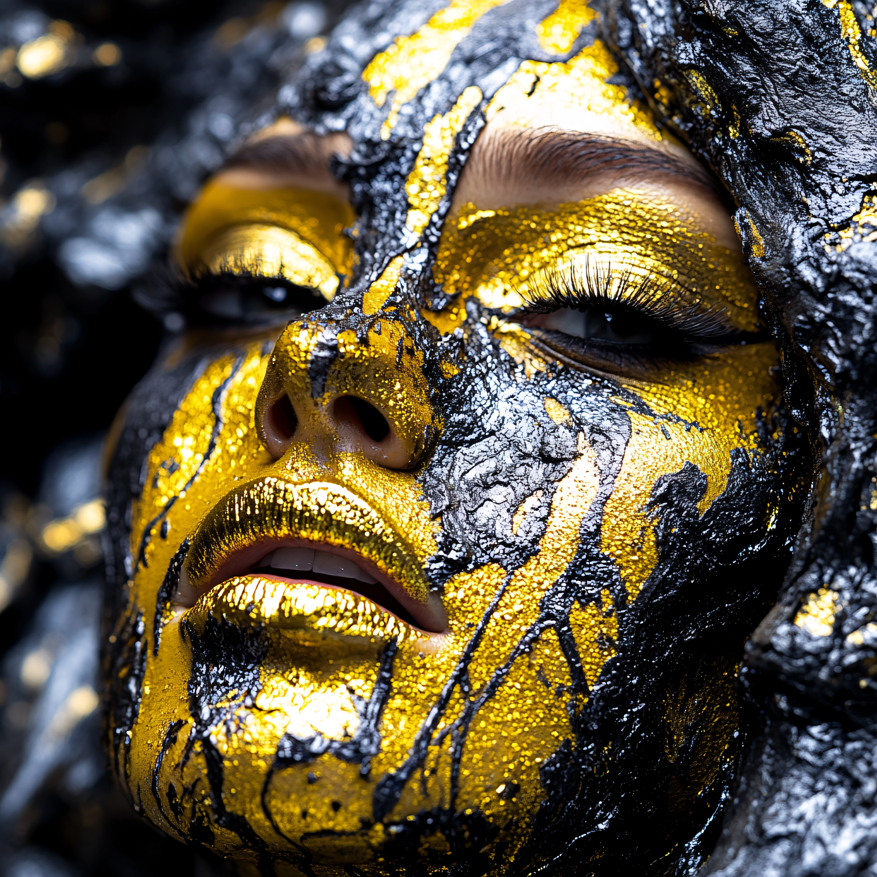 Golden Faced Beauty