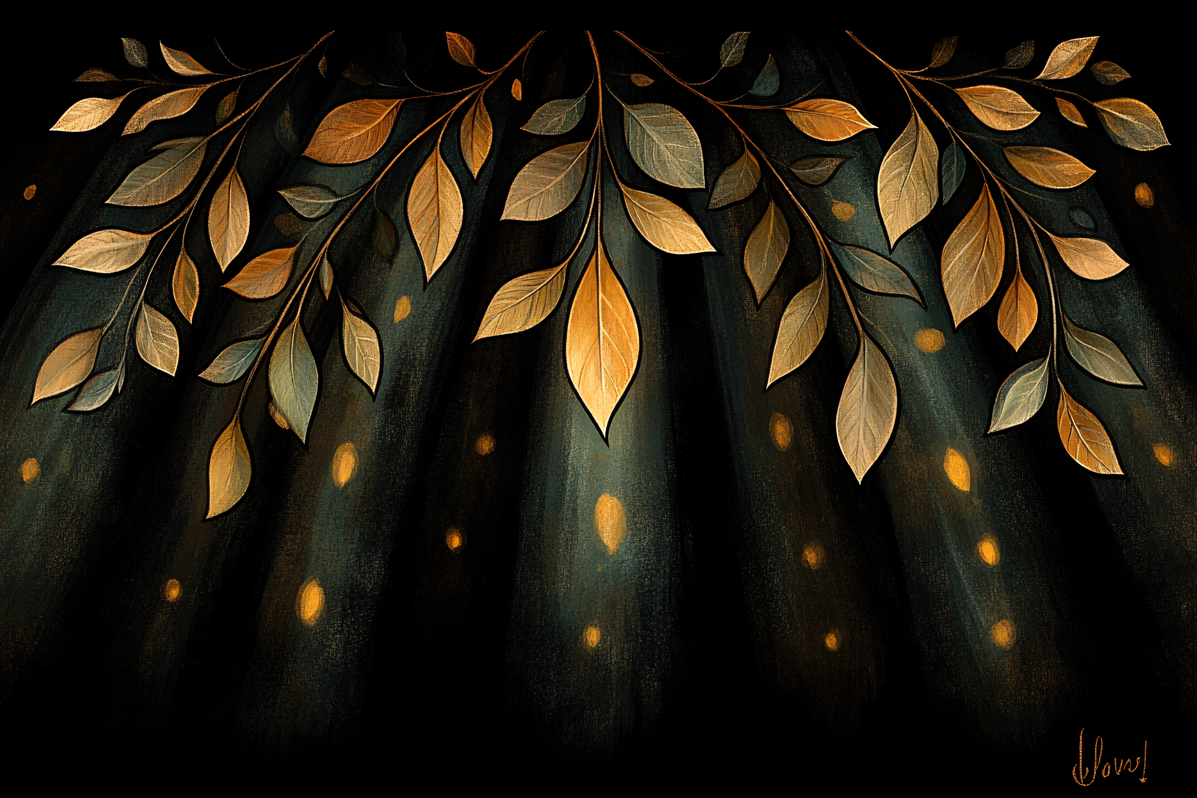 Golden Foliage Canopy
