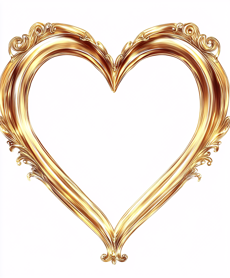 Golden Heart Frame