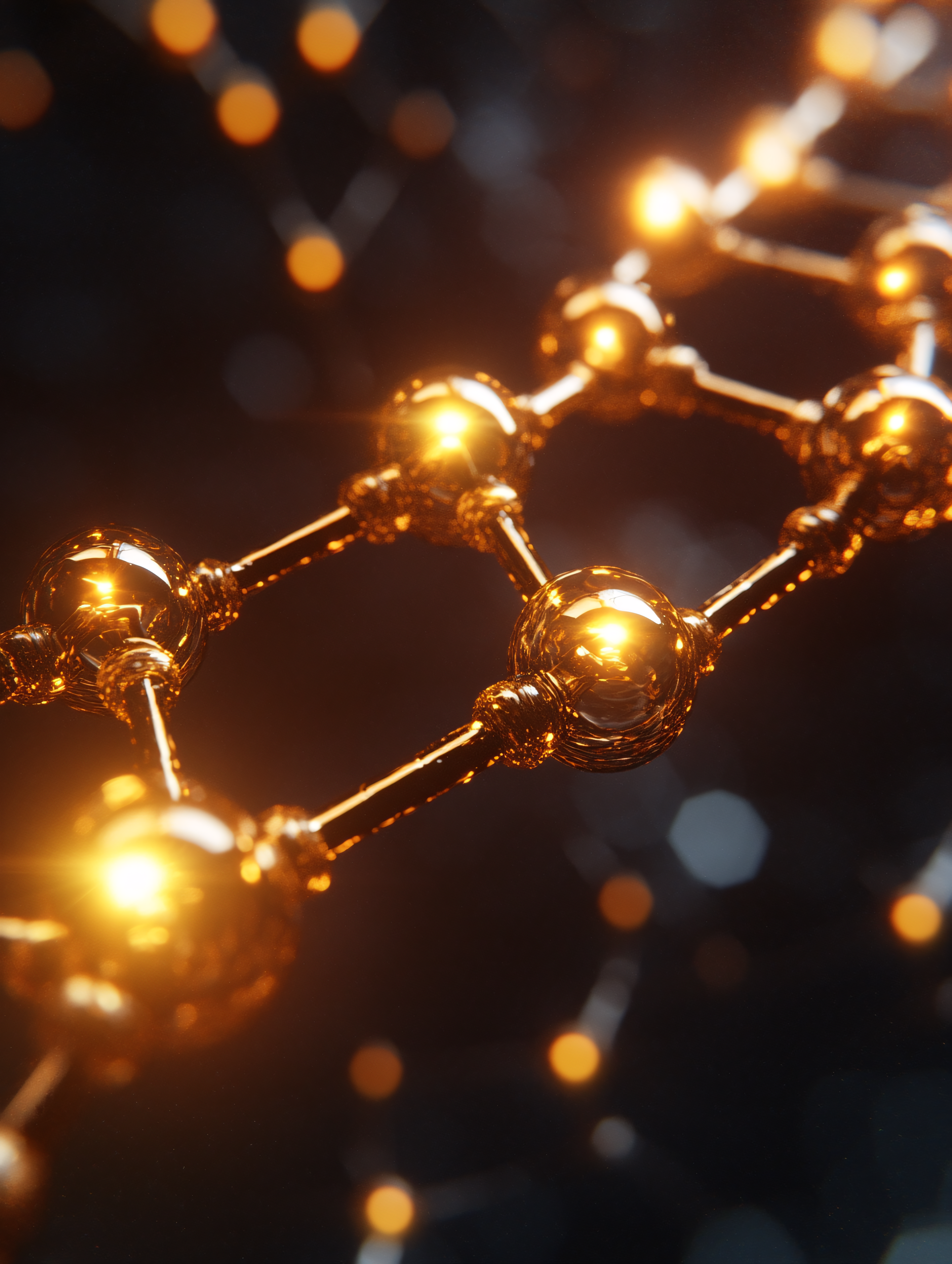 Golden Molecular Structure