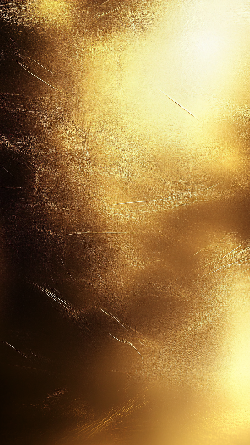 Golden Polished Surface Texture