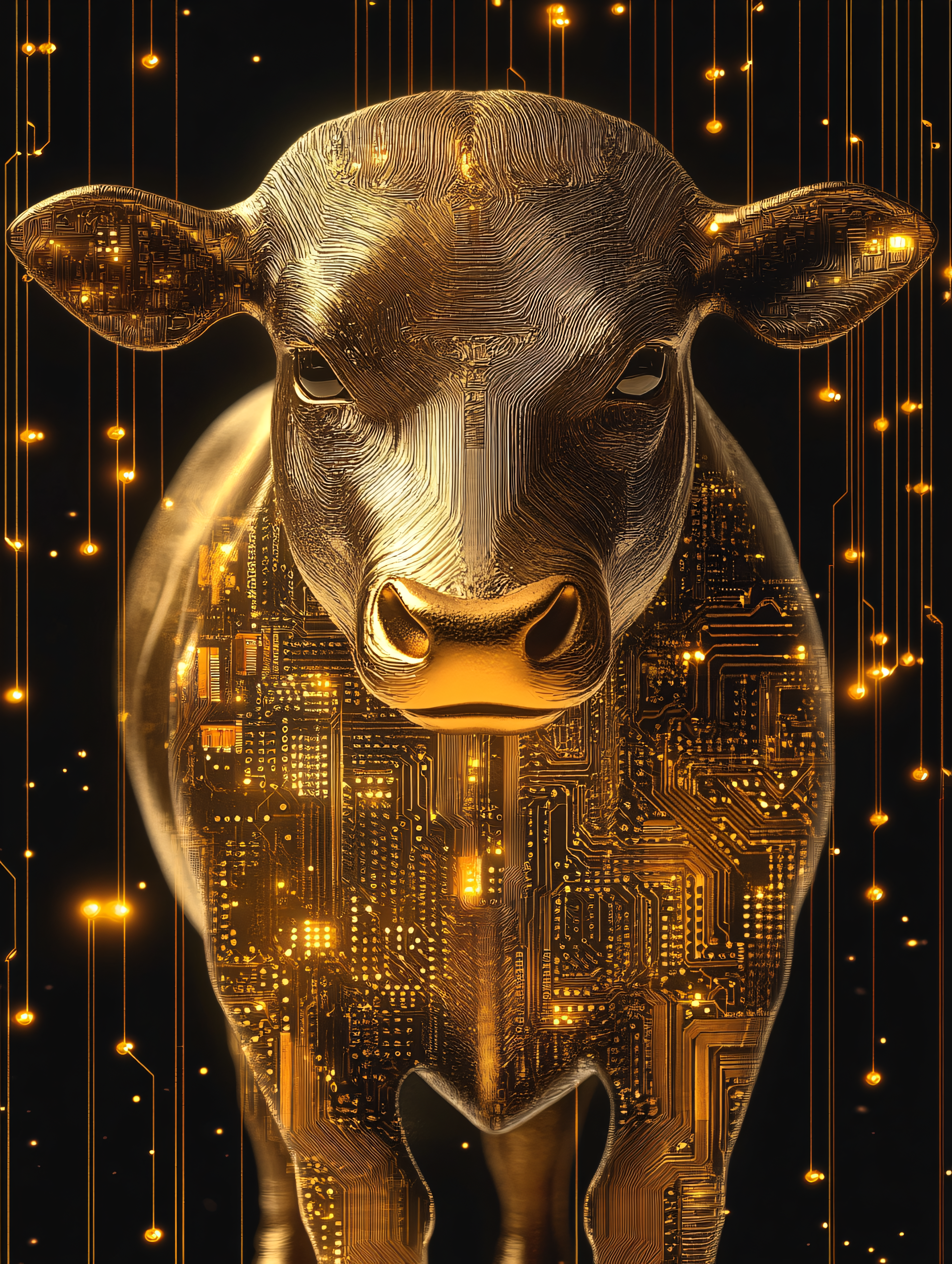 Golden Tech Bull