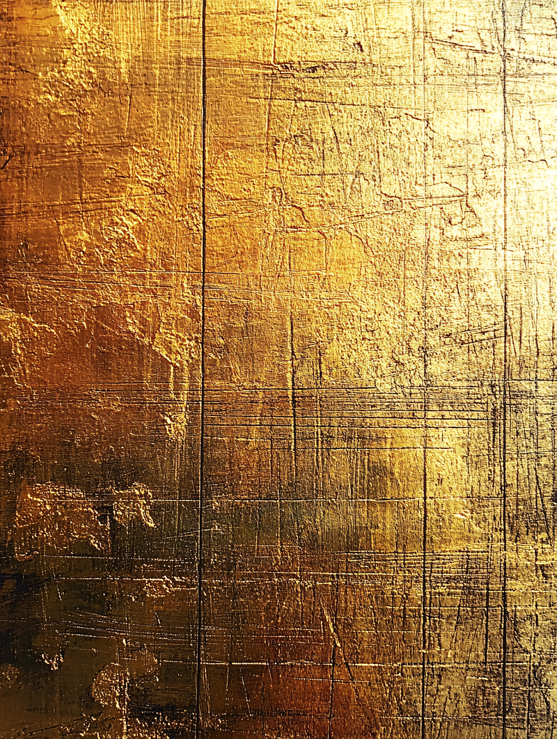 Golden Textured Surface