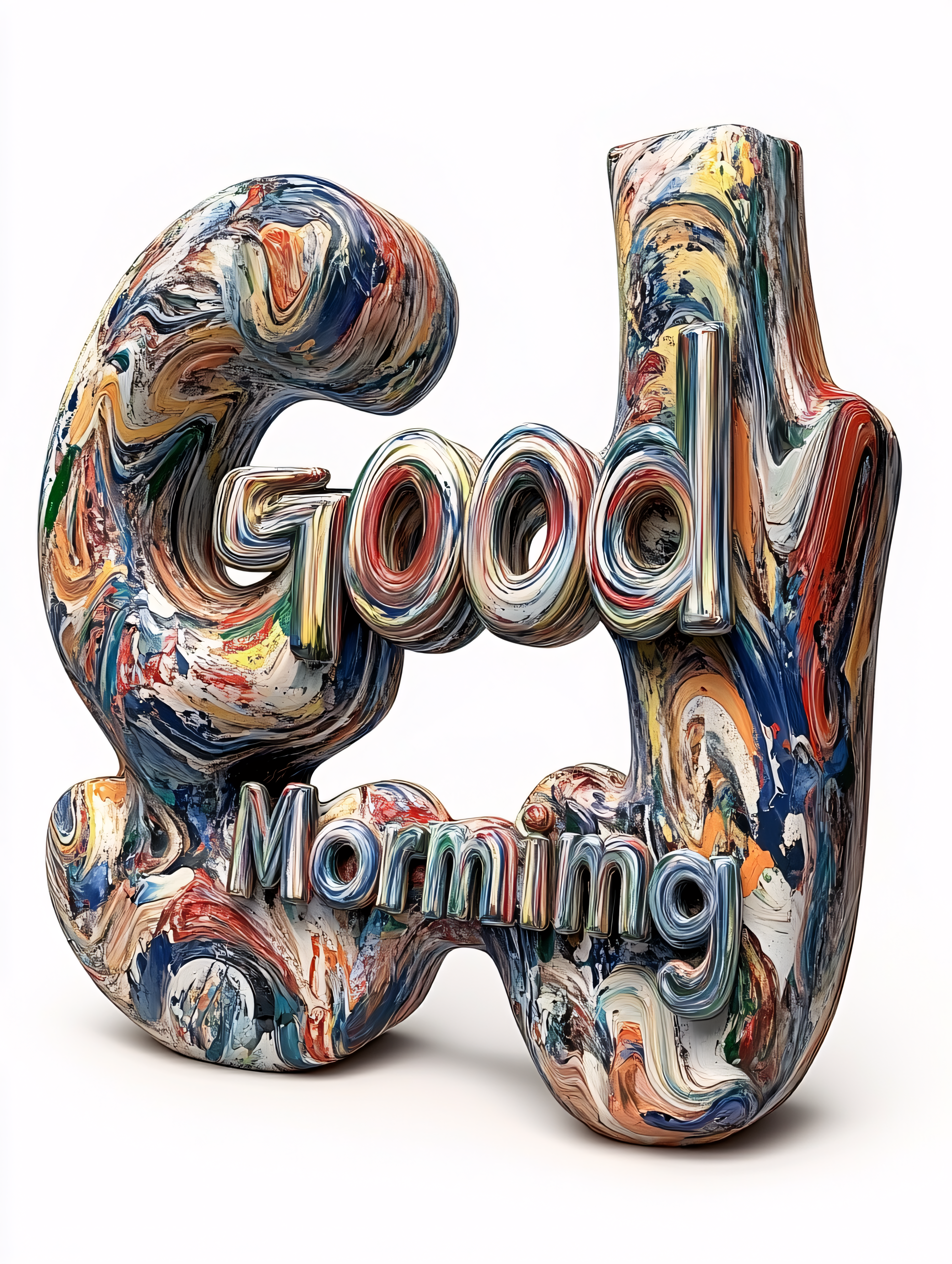 Good Morning Paint Text