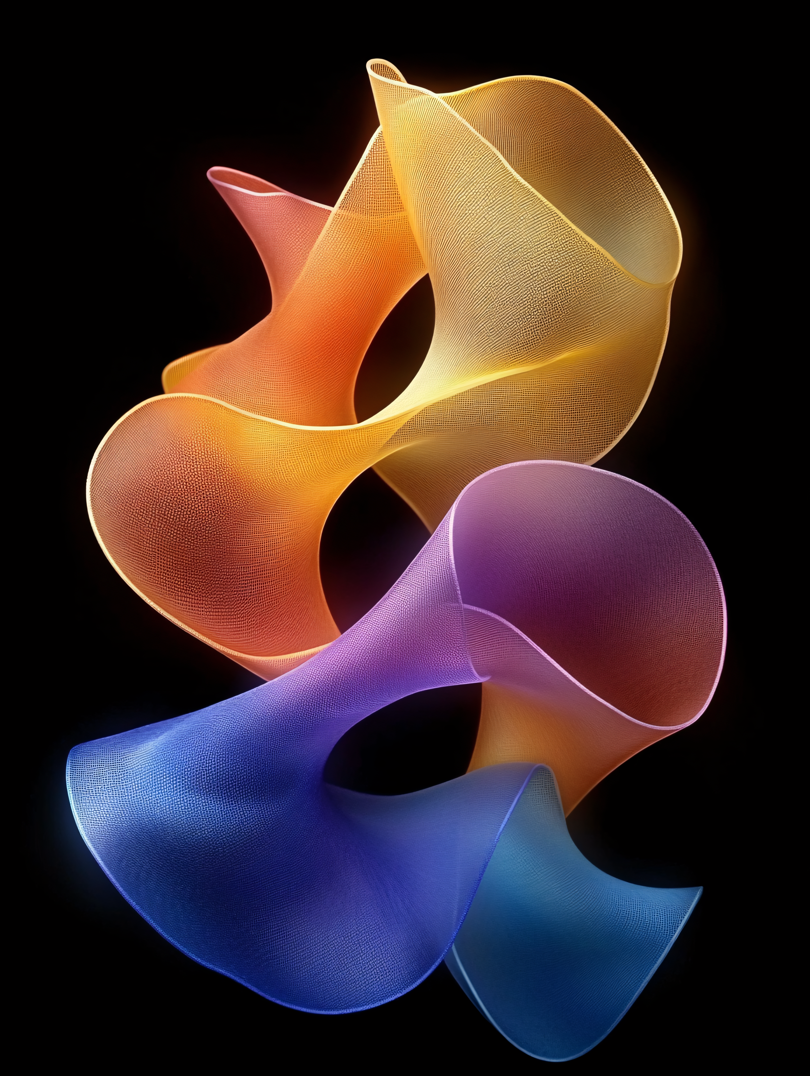 Gradient Mesh Abstract