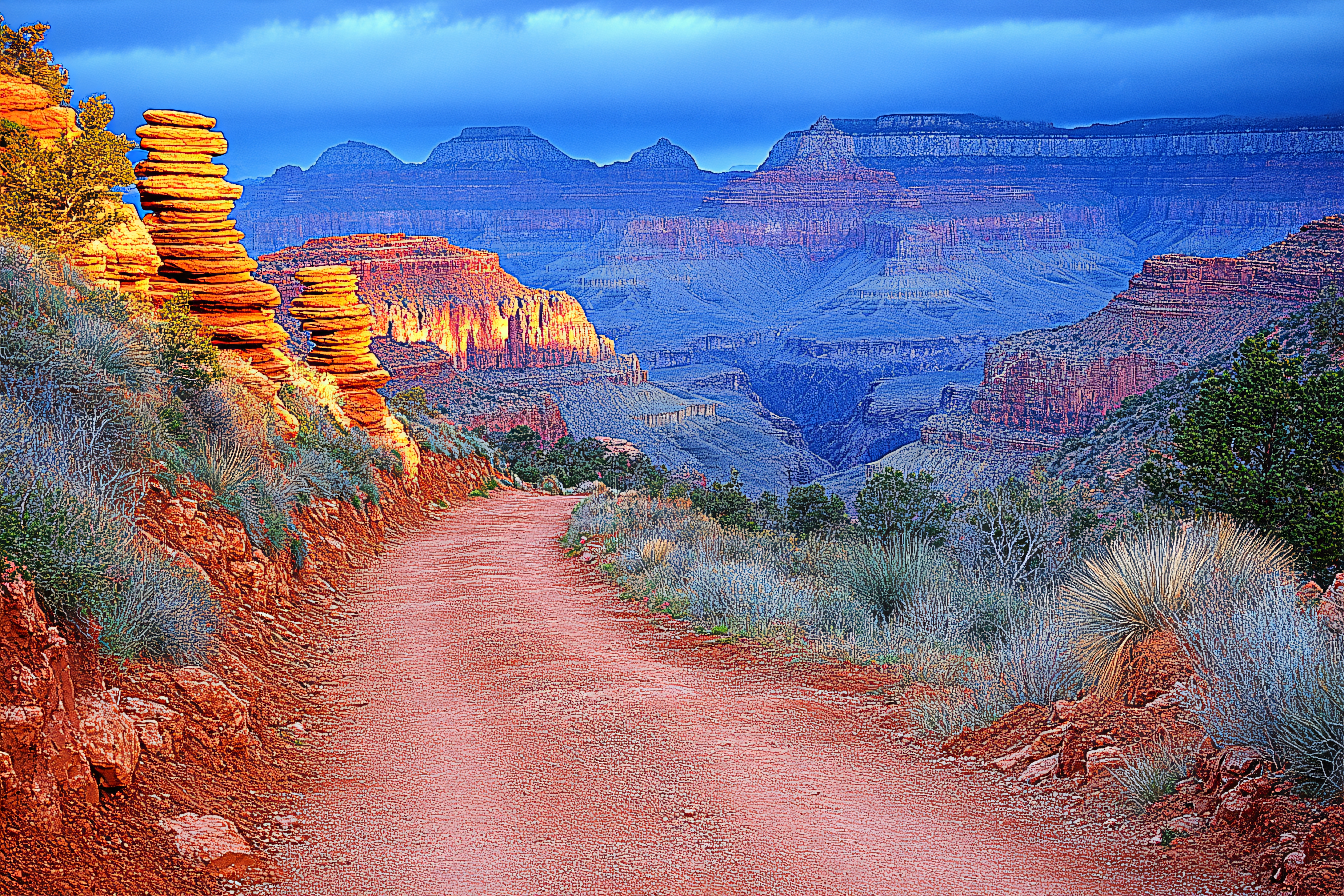Grand Canyon Trail Vista